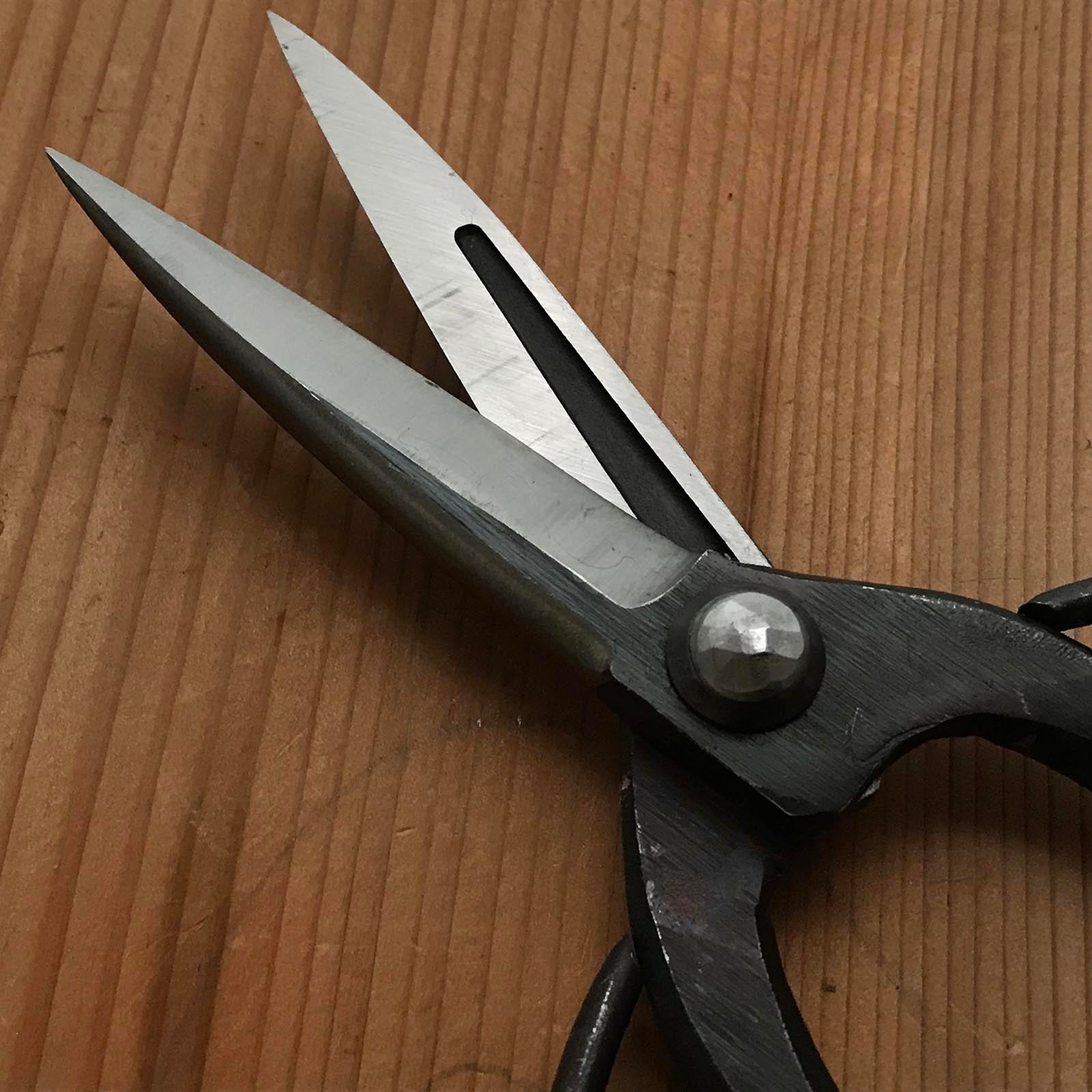 Old stock Hand made Ueki Shears By Kaneshige 掘出し物 金重 植木鋏 手作り 210mm