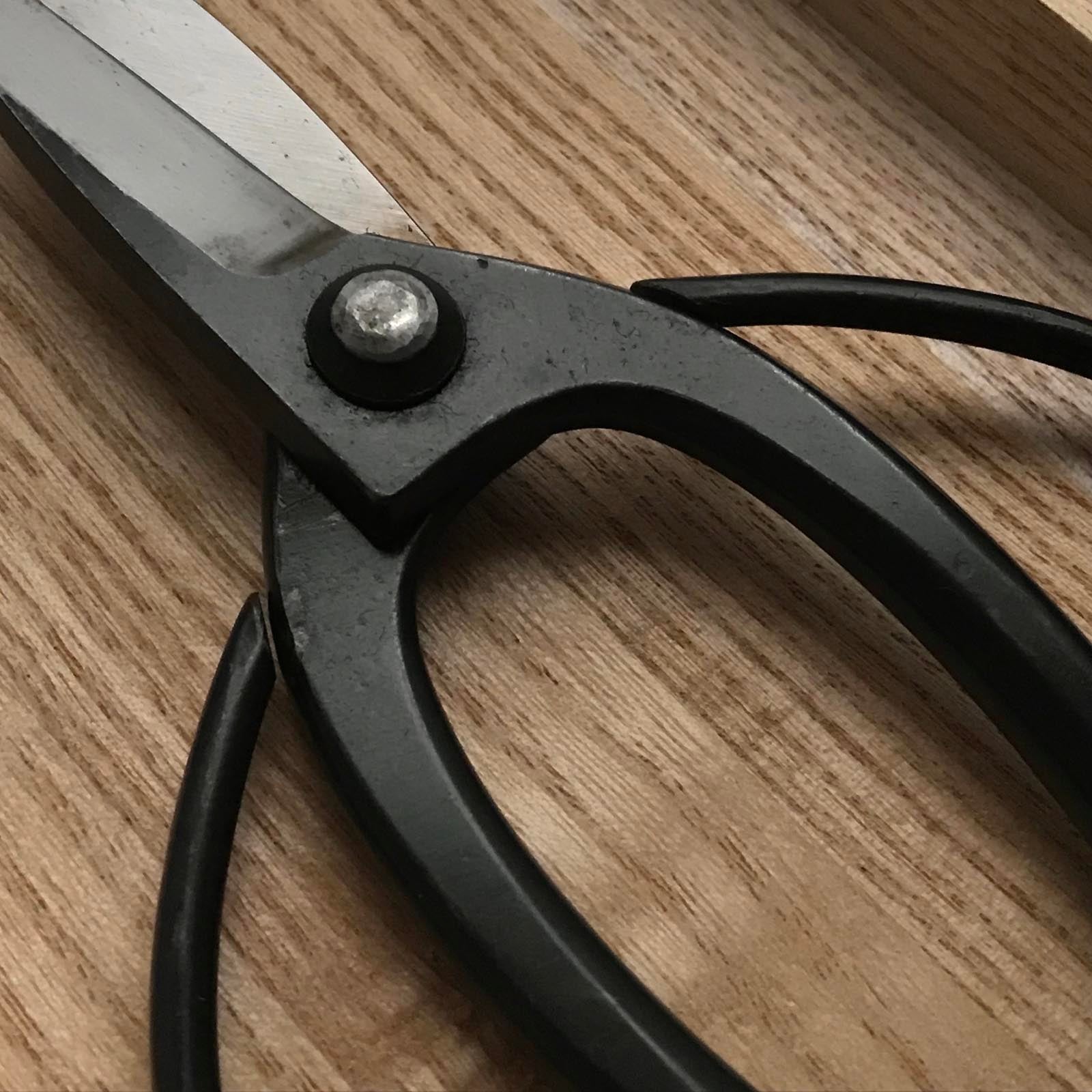 古株 国治 手作り 大久保鋏 掘り出し物 國治 大久保鋏 手作り 190mm