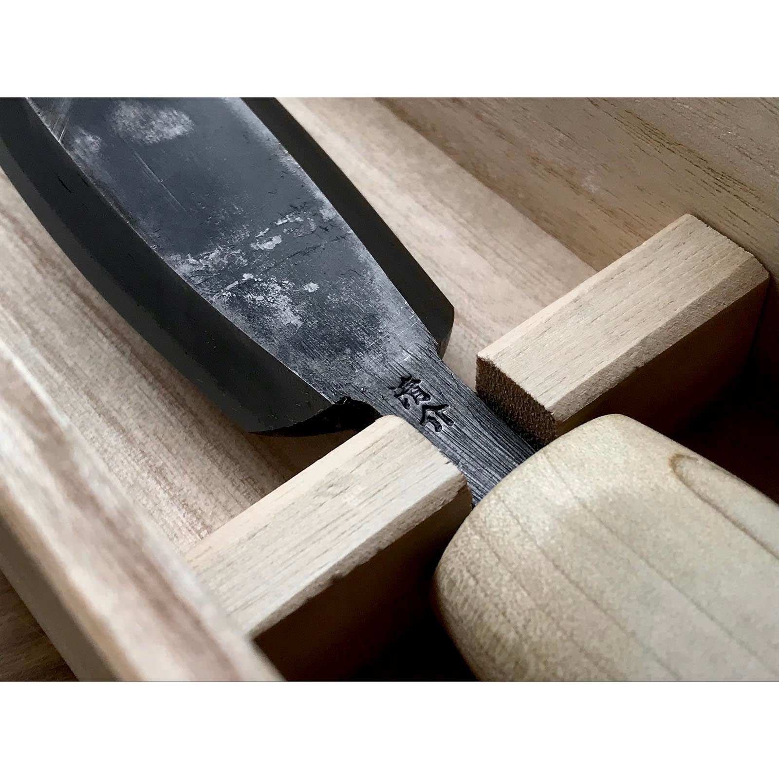 Yari Kanna by Seisuke Mizuno with Blue steel 水野清介作 槍鉋 青紙鋼 135mm