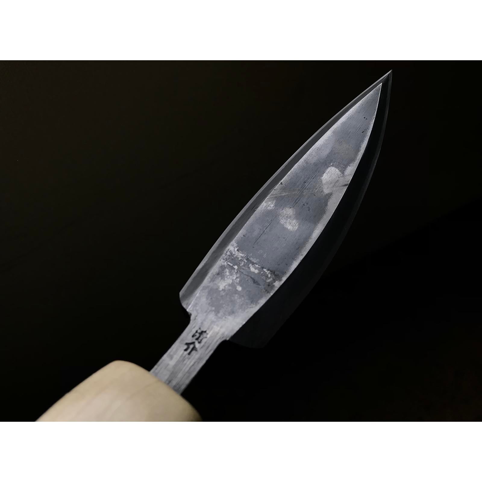 Yari Kanna by Seisuke Mizuno with Blue steel 水野清介作 槍鉋 青紙鋼 135mm