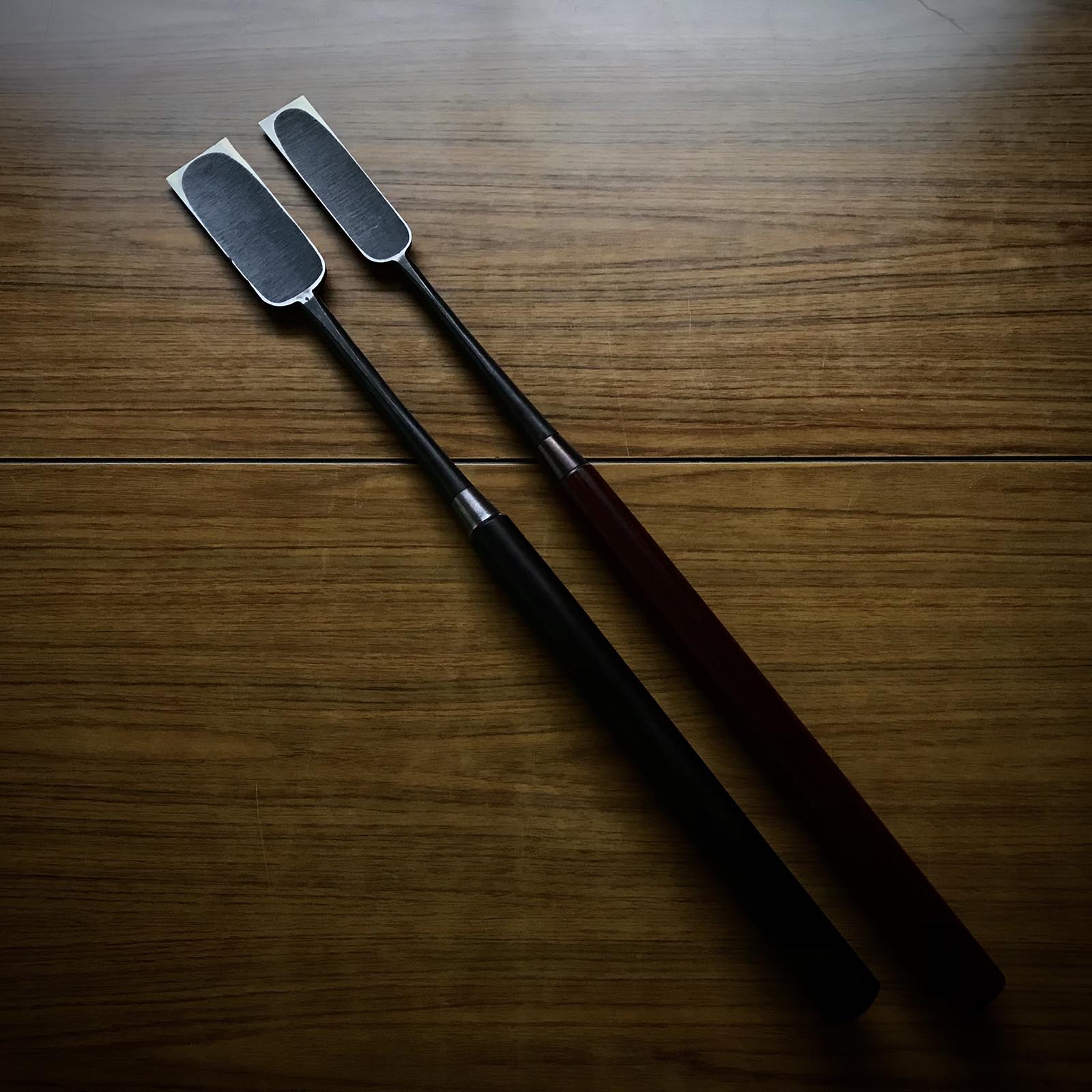 東京鑿組合 鈴木章助氏 左一文字 本突き組鑿