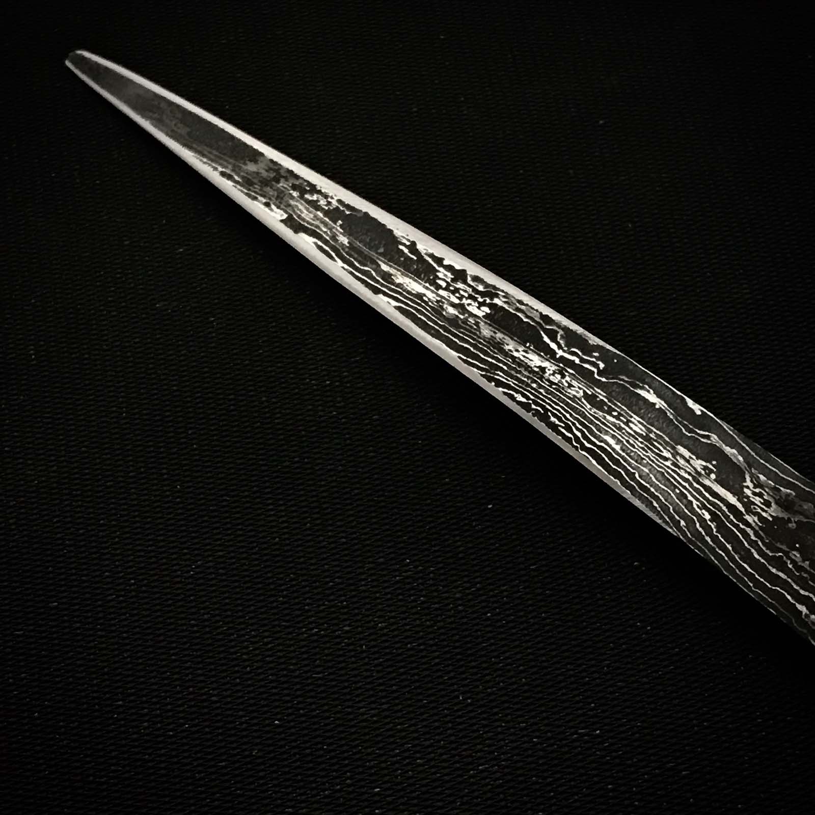 Sakamitsu 坂光作 | Paper knife ペーパー小刀 | Damascus 積層格子紋樣
