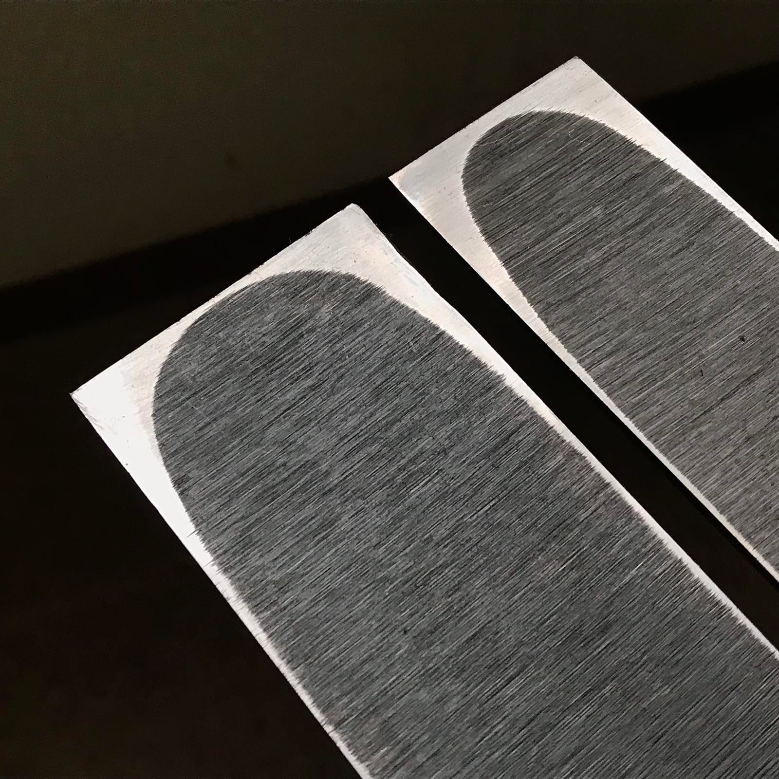 Old stock Hidari Ichimonji slick chisels set by Tokyo smith Suzuki Shousuke 掘出し物 東京鑿組合 鈴木章助氏 左一文字 本突き組鑿