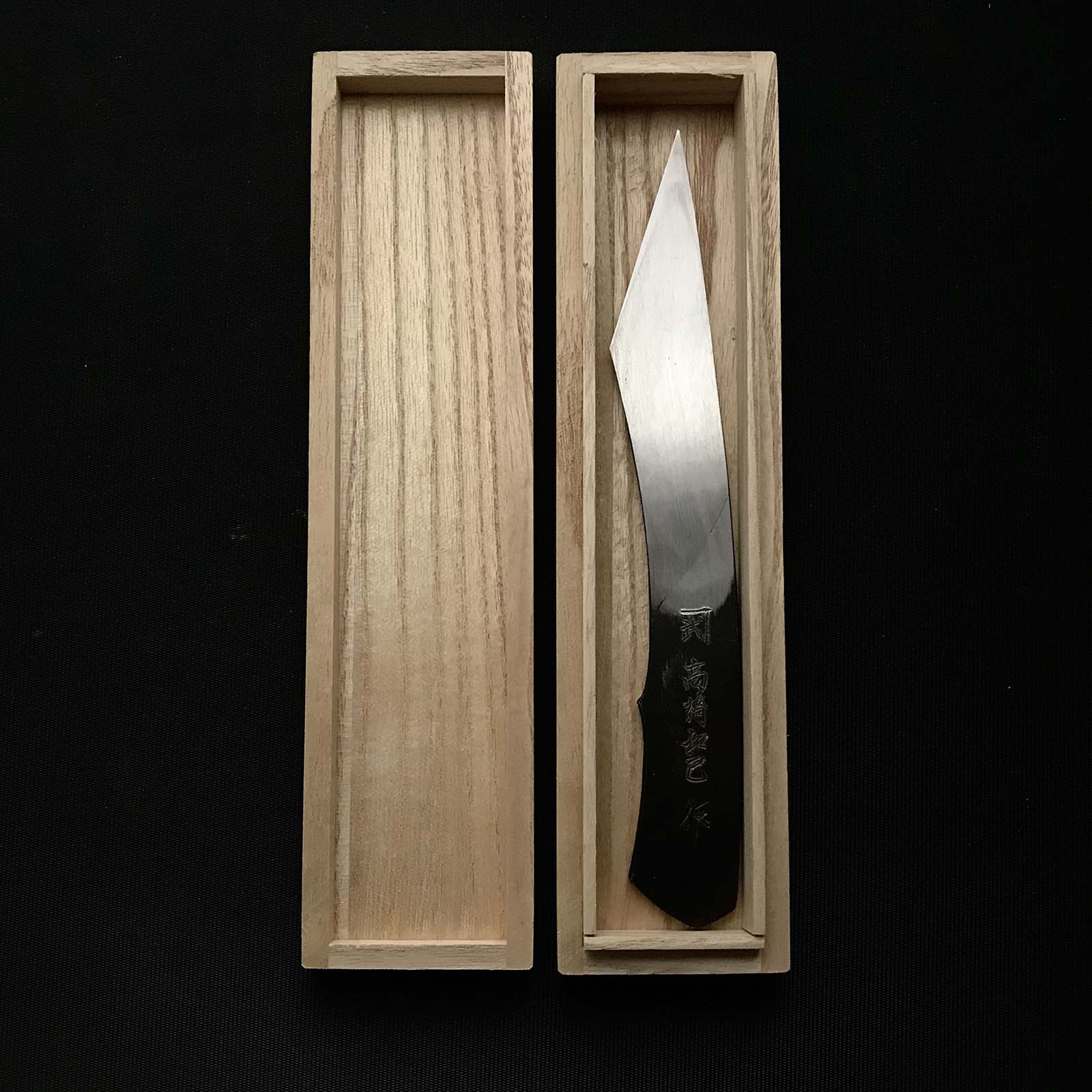 Kanetake Kiridashi knife by Takahashi 3rd Right hand 高橋和己作 カネ武 切出し小刀 24mm