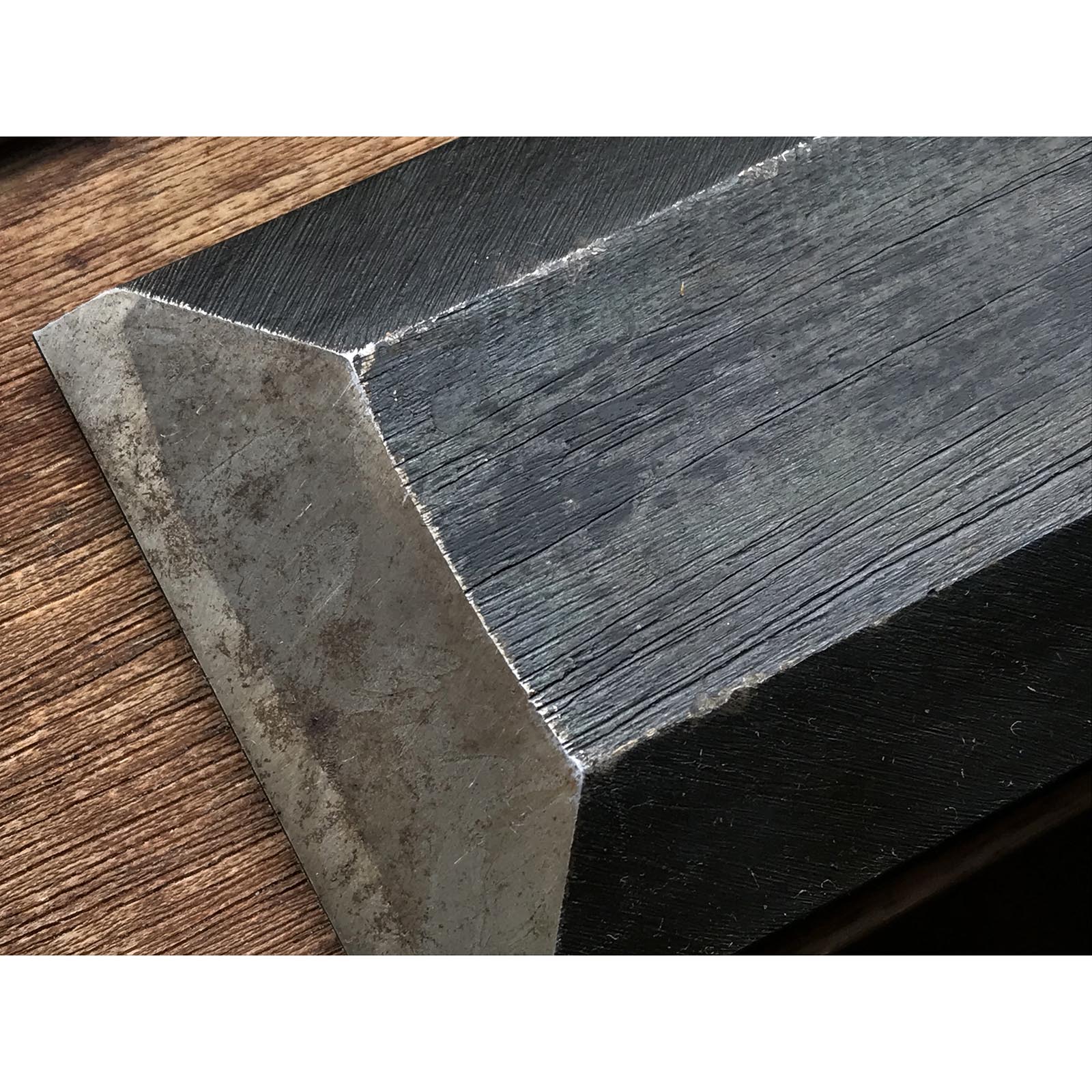 Kishokanemitsu Slick Chisels Set with hand made Triple ura 吉祥兼光 本突き組鑿 三つ裏 48mm 30mm 24mm