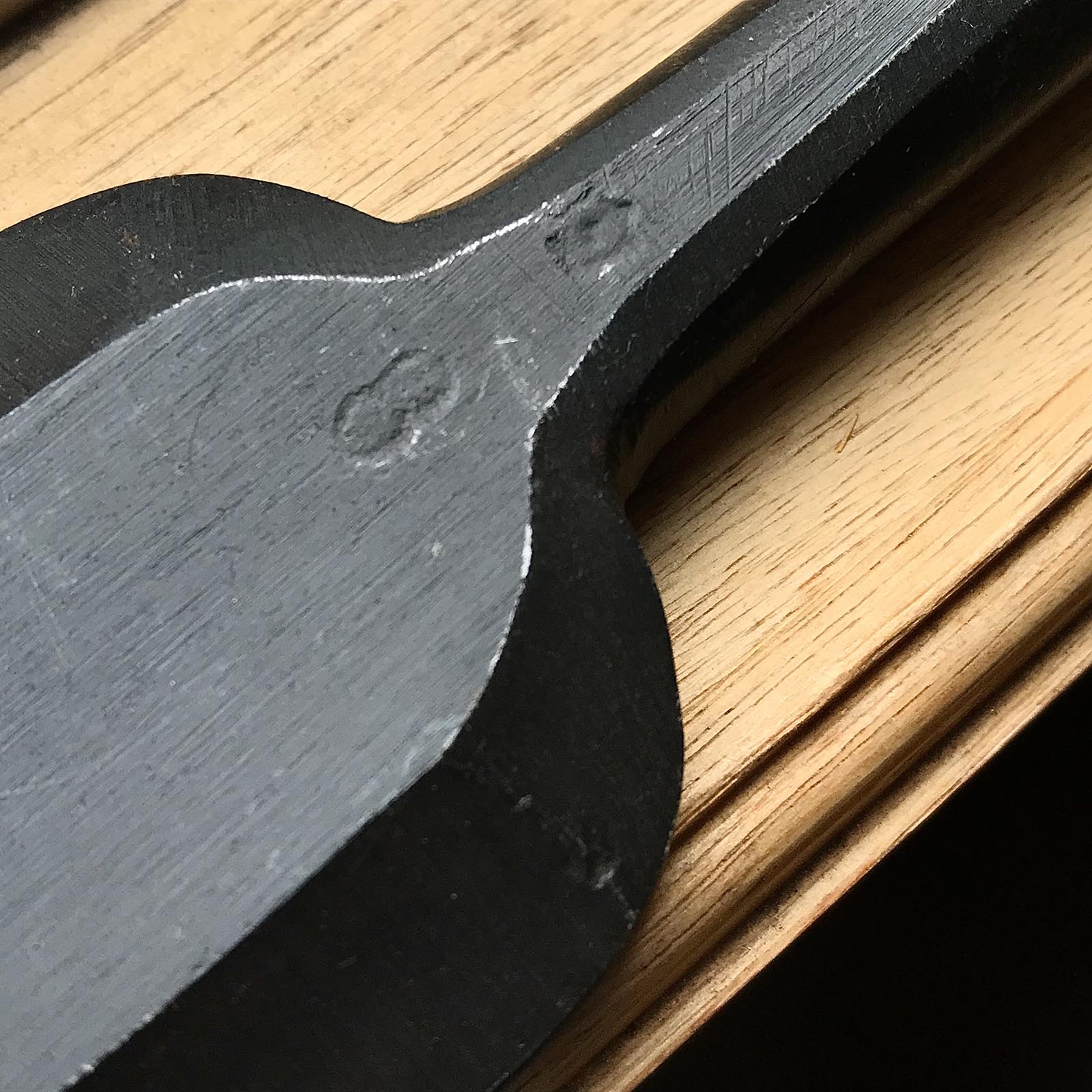 Old stock Hidari Ichimonji slick chisels set by Tokyo smith Suzuki Shousuke 掘出し物 東京鑿組合 鈴木章助氏 左一文字 本突き組鑿