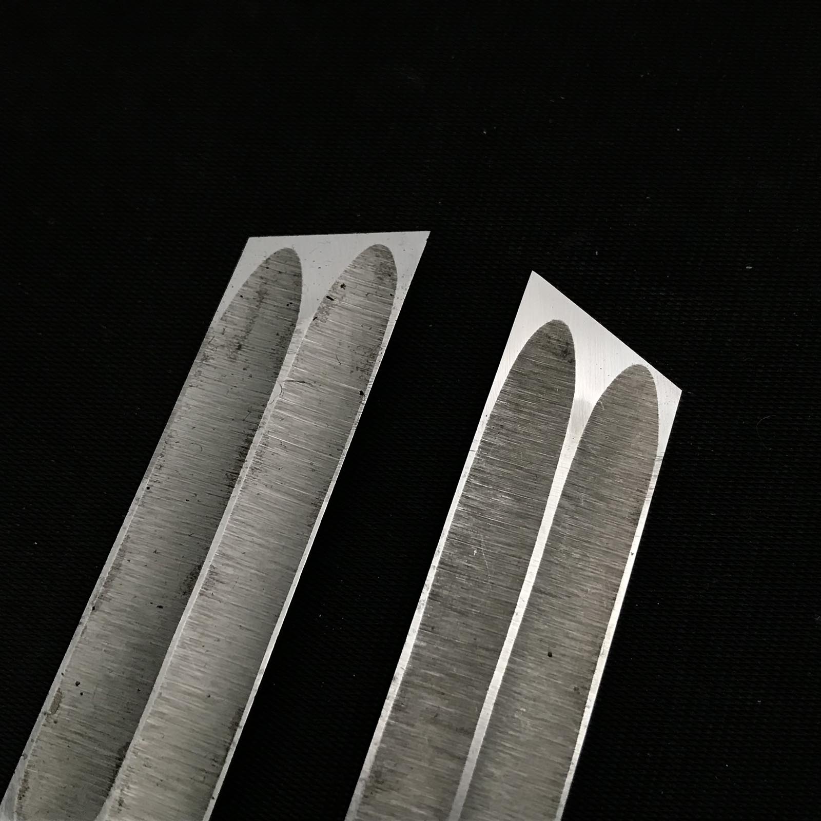 Old stock Masamune Damekiri Oblique chisels Set 正宗 イスカダメ切り鑿 セット 18mm