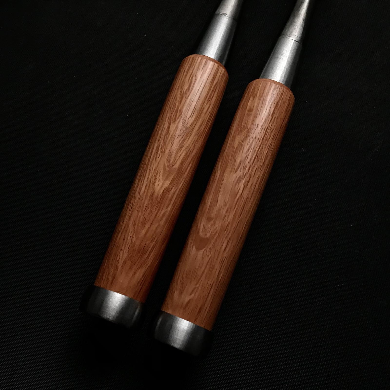 Old stock Masamune Damekiri Oblique chisels Set 正宗 イスカダメ切り鑿 セット 21mm