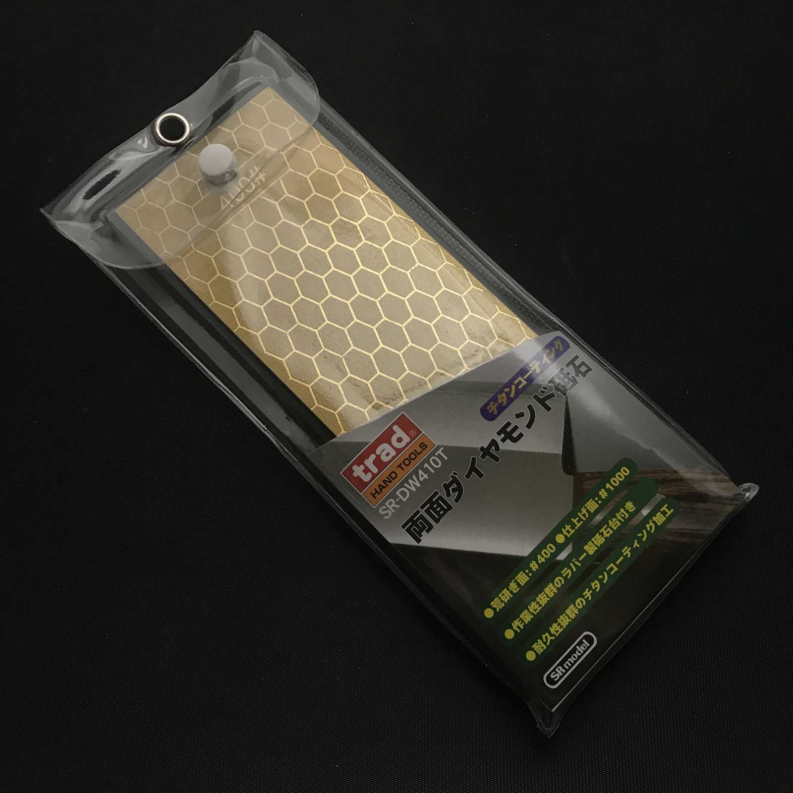 Trad Diamond on both sides sharpening stones By Trad Hand tools | 両面ダイヤモンド砥石