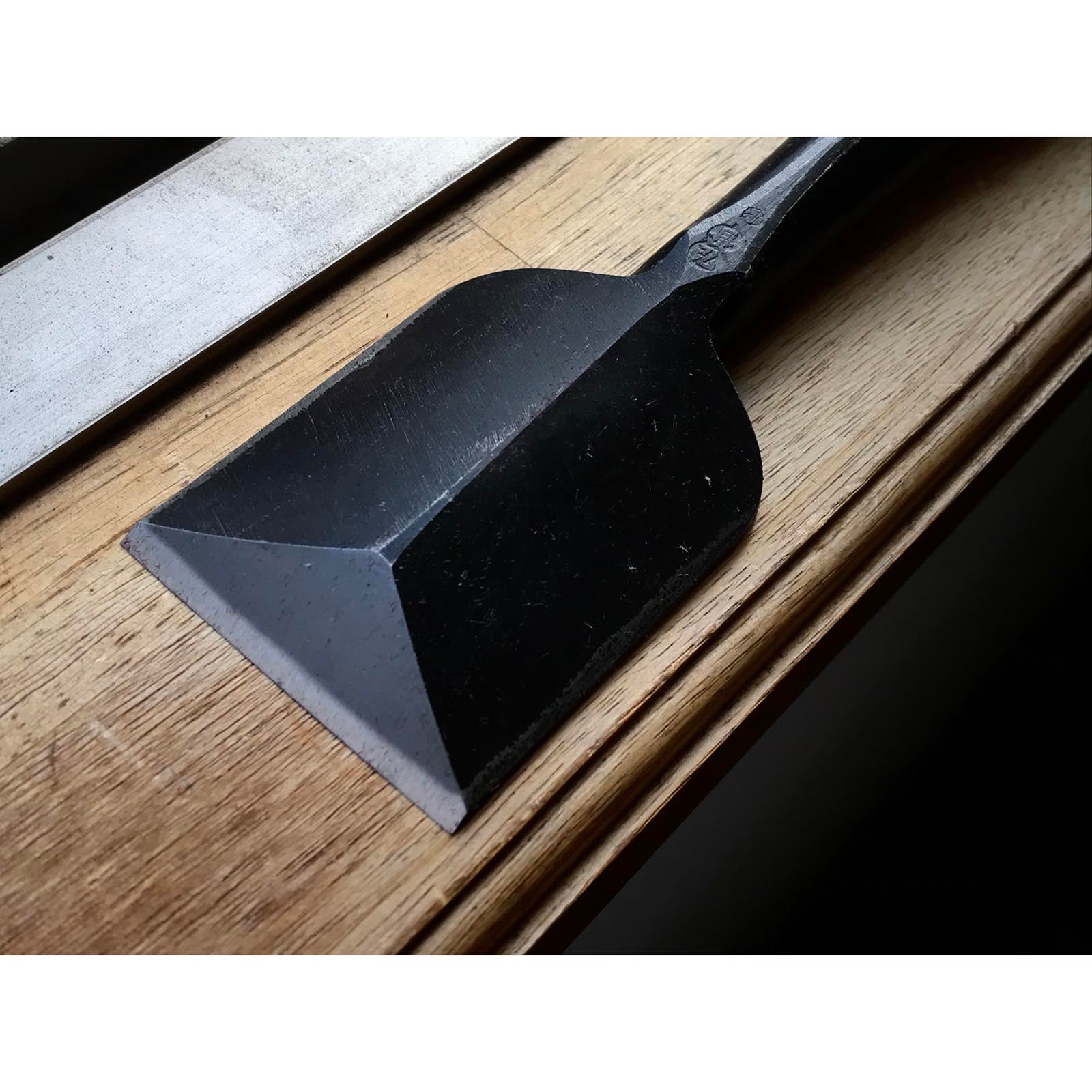 旧蔵 長広(ながひろ)初期作 アリノミセット 掘り出し物 長弘 鎬追入組鑿 10本組 おいれのみ