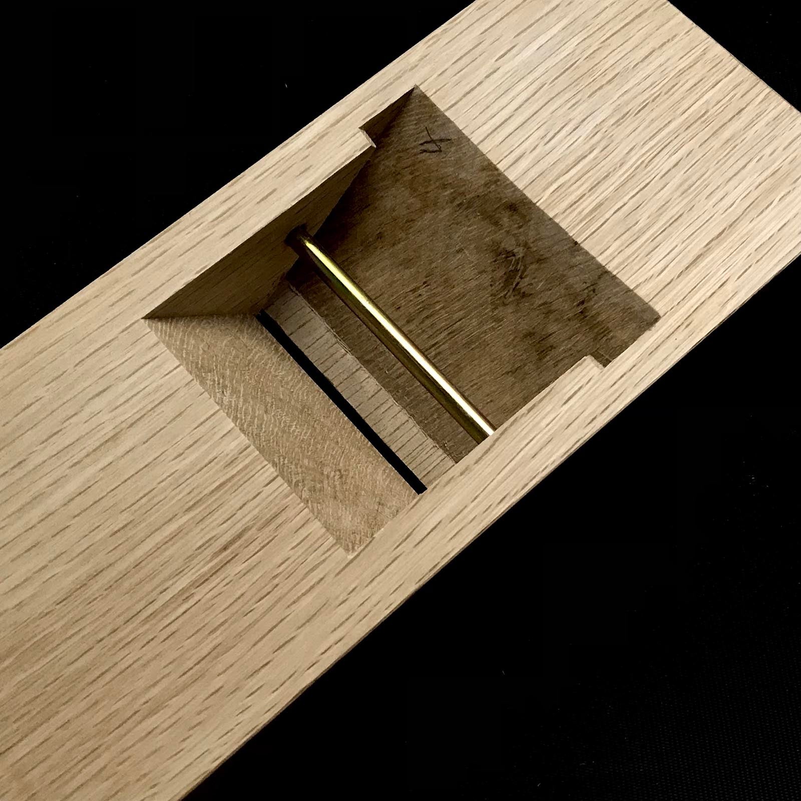 Ginzen Smoothing Plane (Kanna) by Seisuke Mizuno 水野清介作 特注 銀扇 仕上げ鉋 70mm