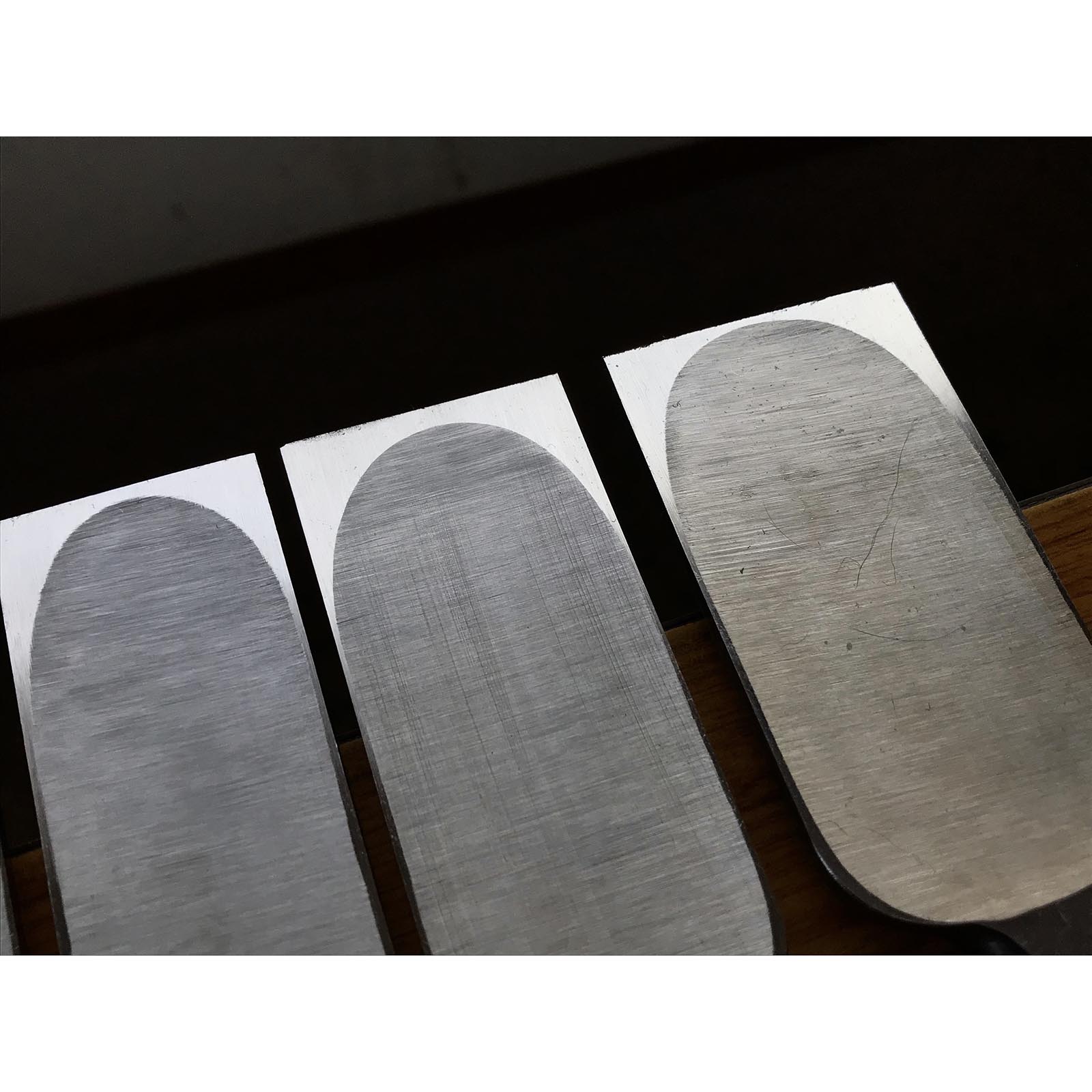 磯野信夫作 狐 叩鑿 白樫柄 Kitsune Timber chisels with white steel by Isono Nobuo Tatakinomi