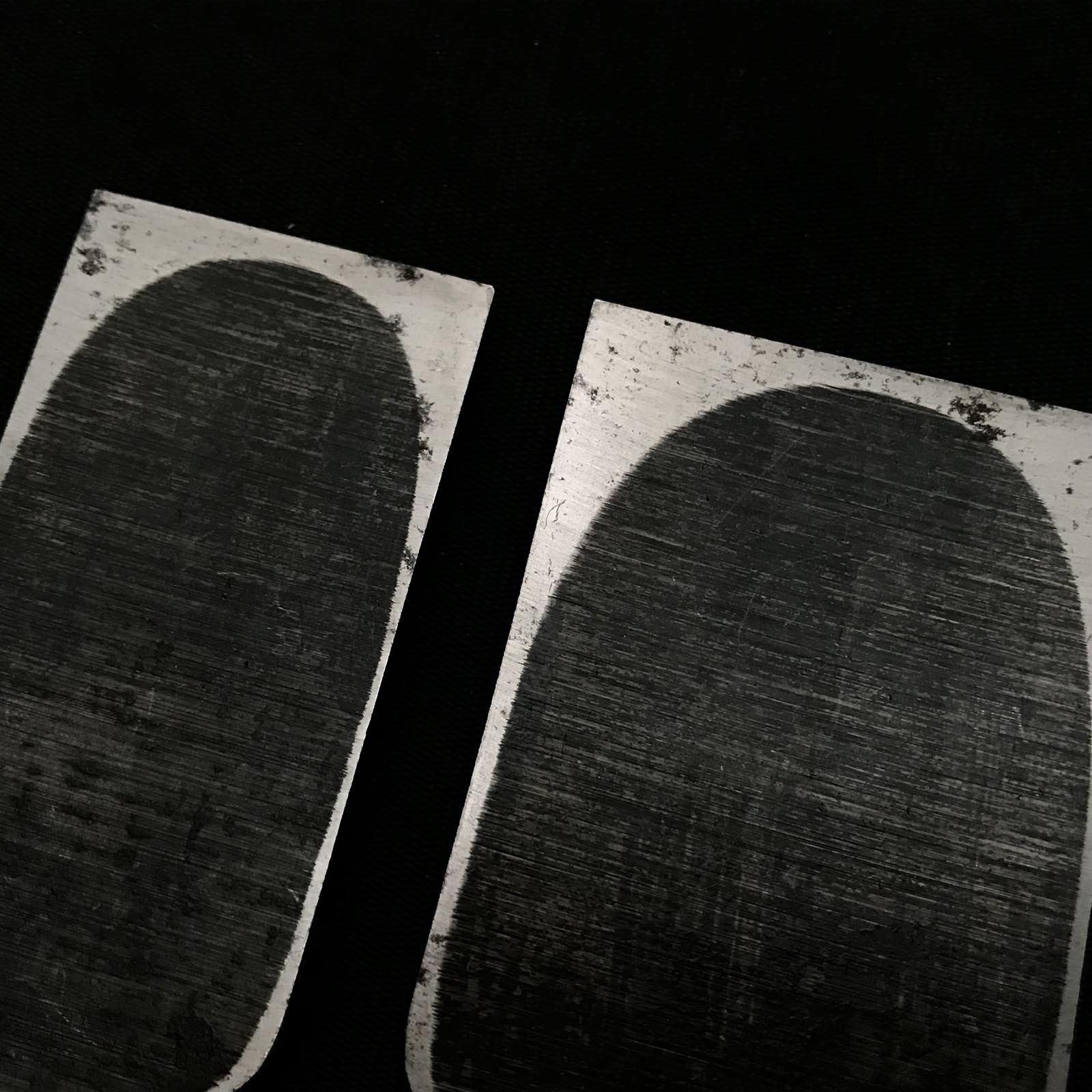 Old stock Kazuhiro Shorter Timber chisels by Endou Kazuo 掘出し物 遠藤一雄氏 かず弘 中叩鑿 36,48mm