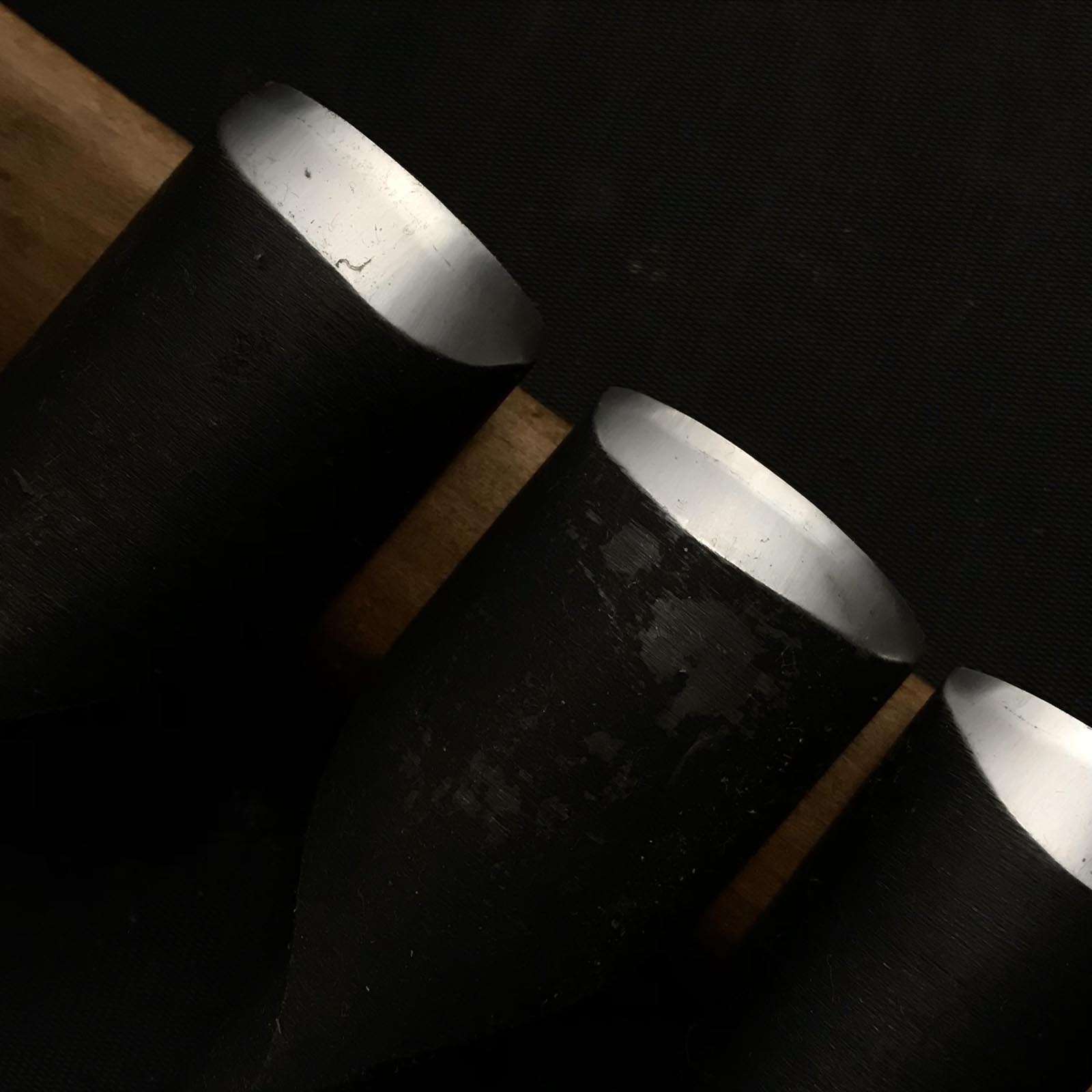 旧在庫 内丸正吉 能見 削りノミ 掘り出し物 政吉 内丸鑿 36,30,24mm