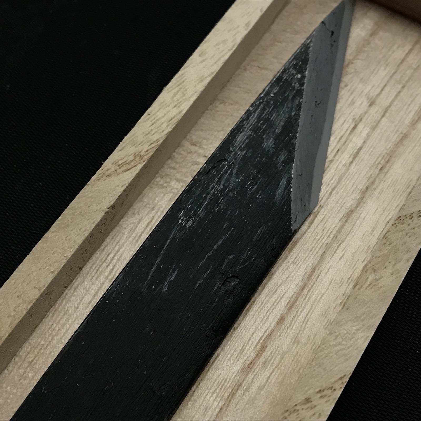 Old stock Kanetake Kiridashi by Takahashi 3 Generations Right hand 掘出し物 高橋和己作 カネ武 切出し小刀 釜地 21mm