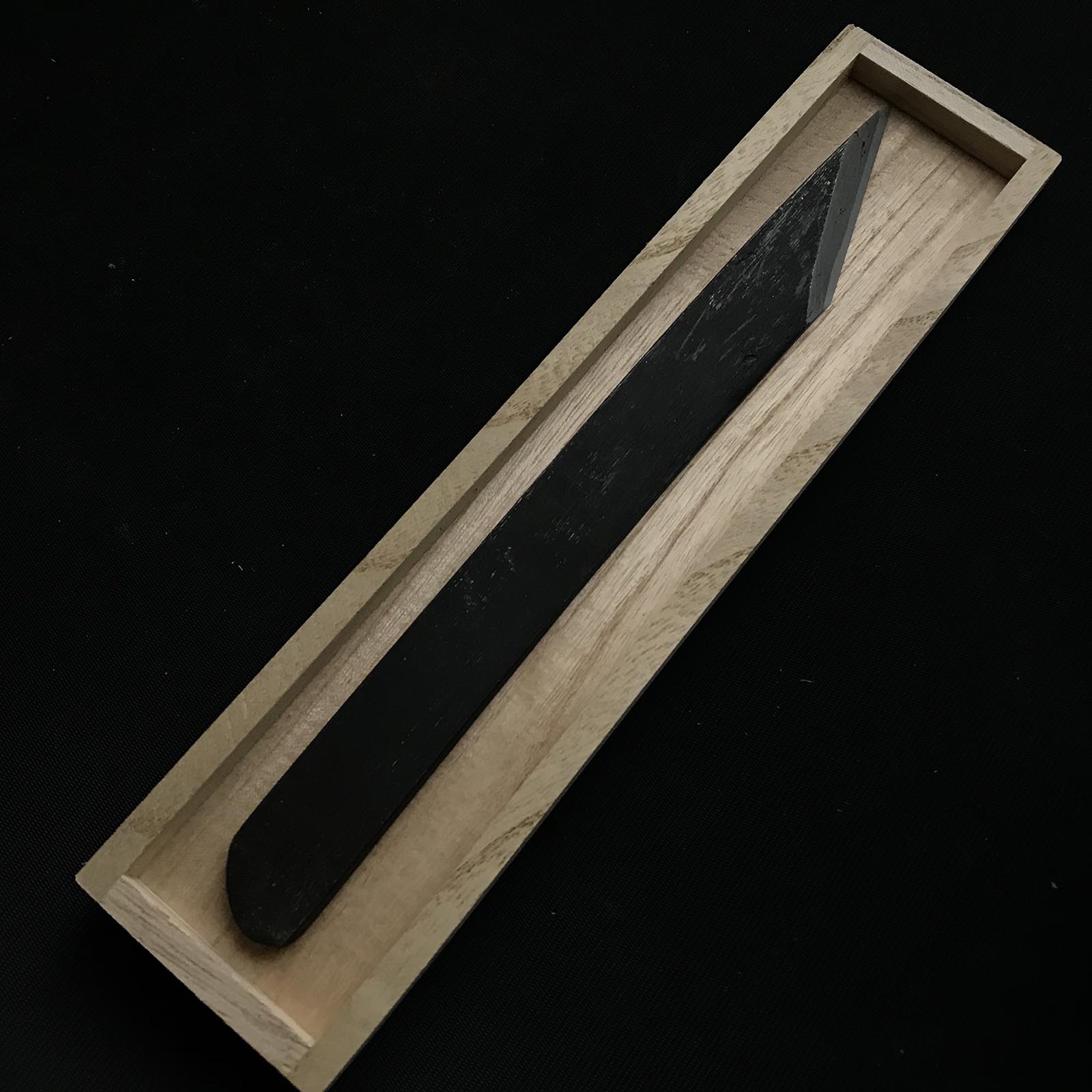 Old stock Kanetake Kiridashi by Takahashi 3 Generations Right hand 掘出し物 高橋和己作 カネ武 切出し小刀 釜地 21mm