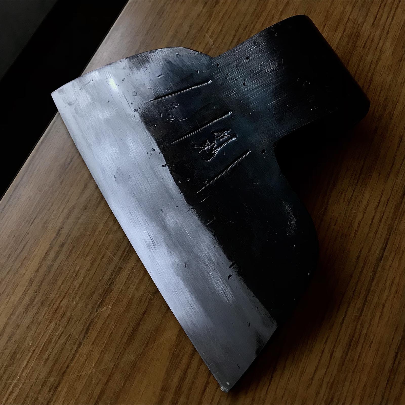Toshie Japanese Carpenter's Axe head 利栄 杣型 鉞 刃のみ Masakari