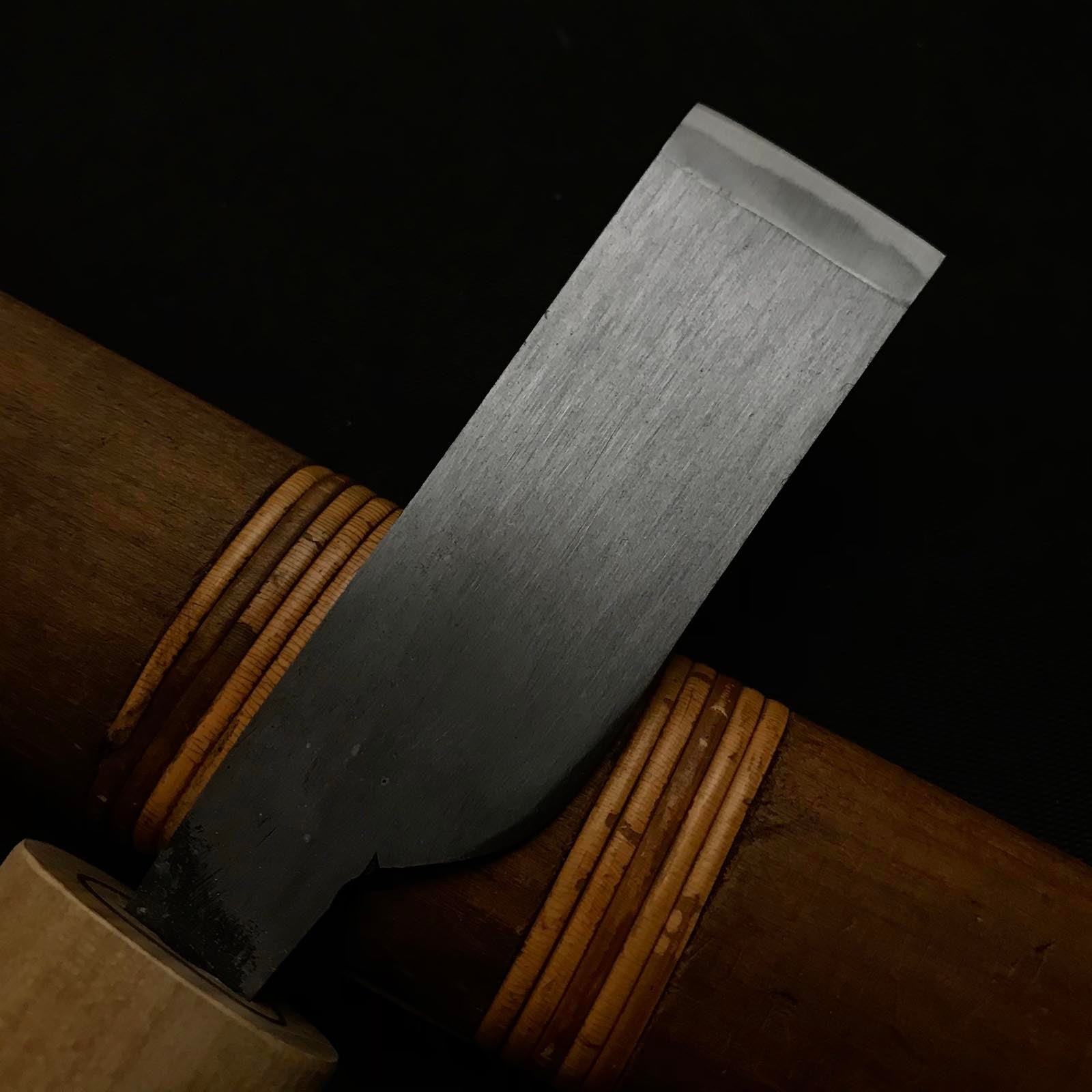 掘り出し物 義次 革包丁 24mm