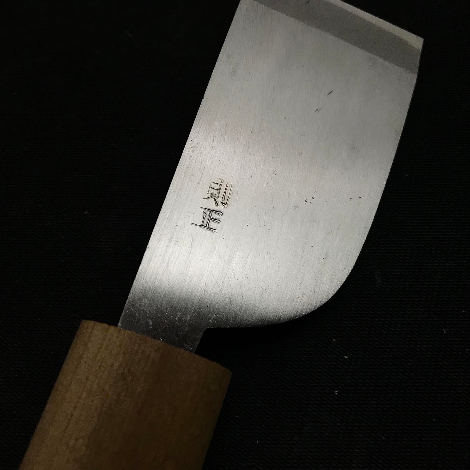 Old stock Norimasa Hand Made Leather tools 掘出し物 則正 革包丁 36mm