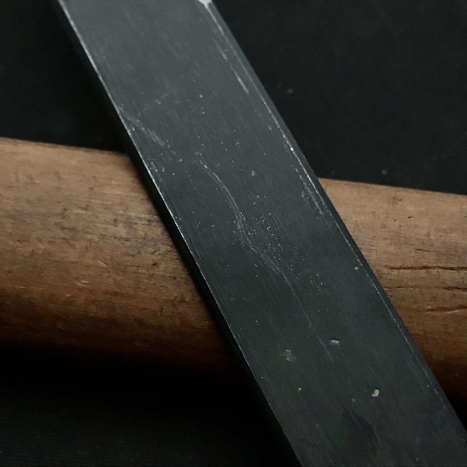 Old stock Sakamitsu 1st generation Kiridashi Kokatana with white steel 掘出し物 初代坂光作 切出小刀 右 24mm