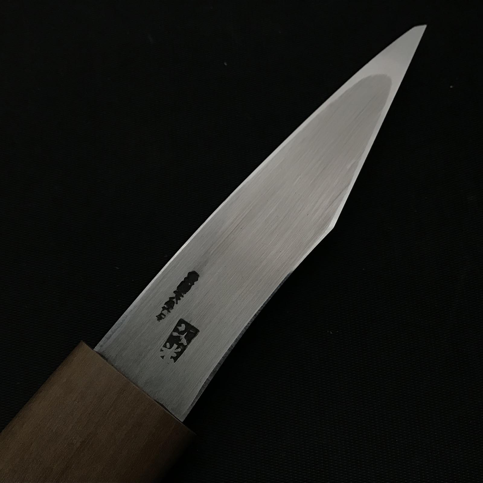 Old stock Sakamitsu 1st generation Kiridashi Kokatana with white steel 掘出し物 初代坂光作 横手小刀 左 24mm