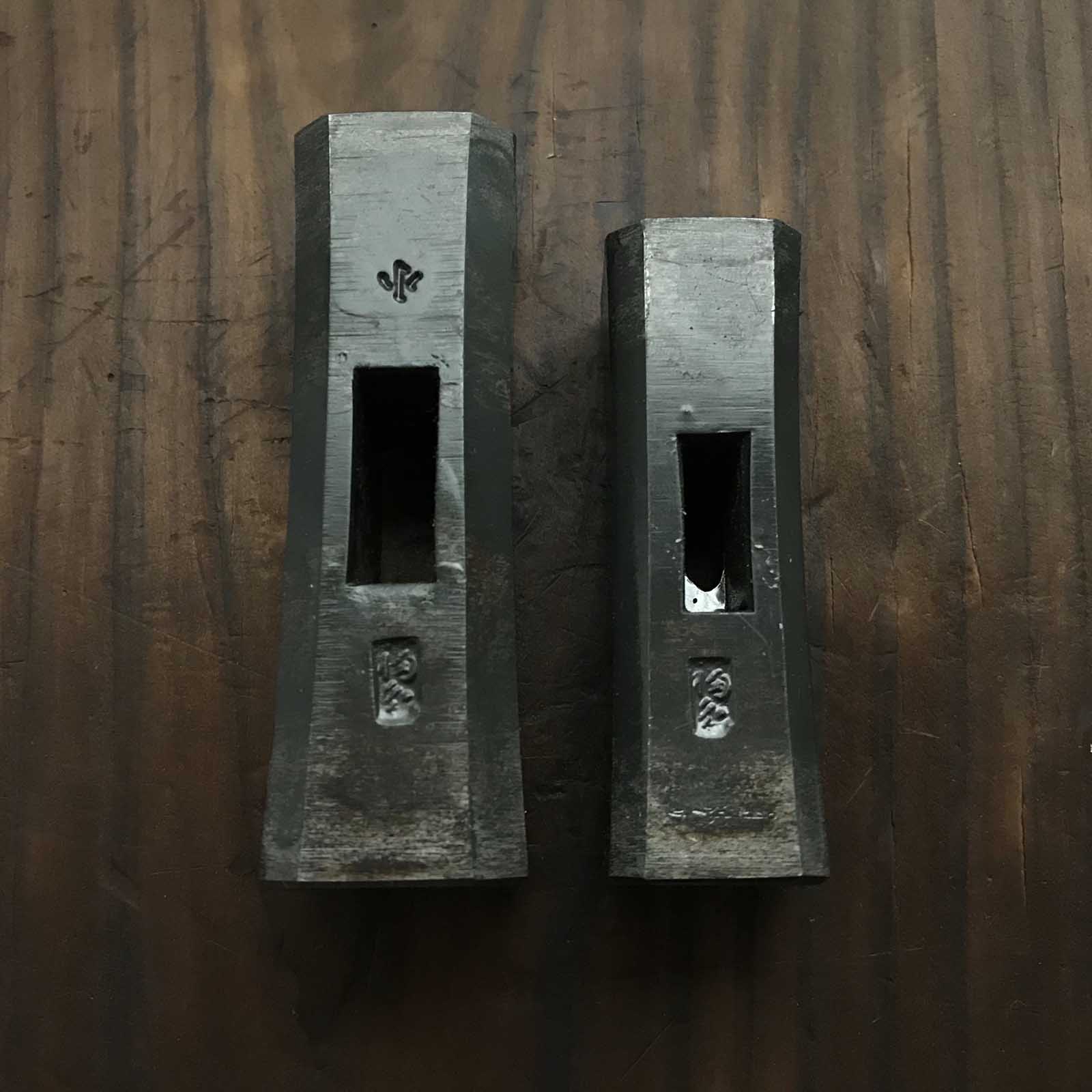 Fukushima Octagon Blacksmith finish Hammers 福島作 八角玄翁 黒仕上