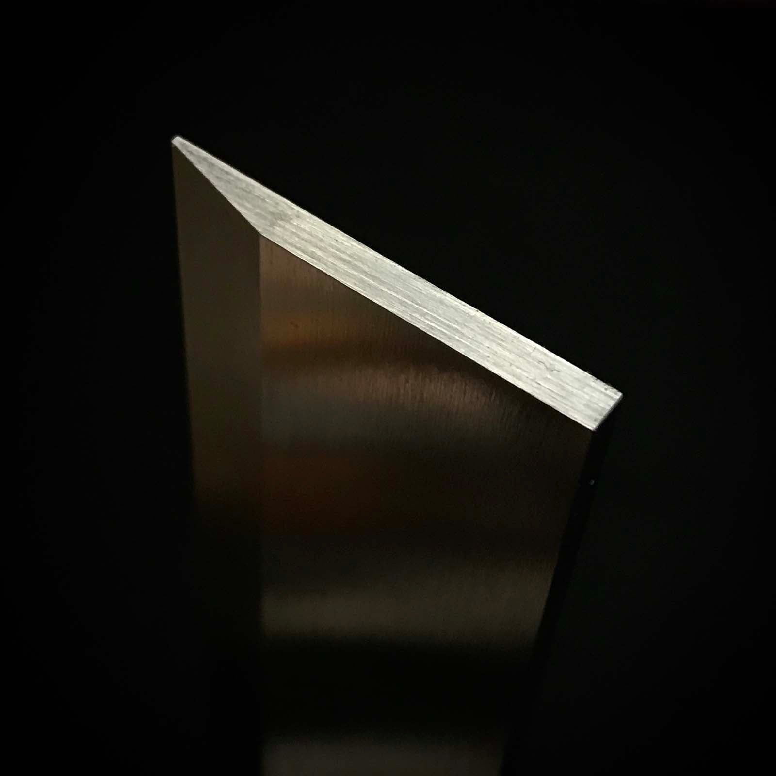 Straight edge 400 single edge recessed by MATSUI  松井精密工業 ストレートエッジ片刃 凹付 下端定規 400㎜