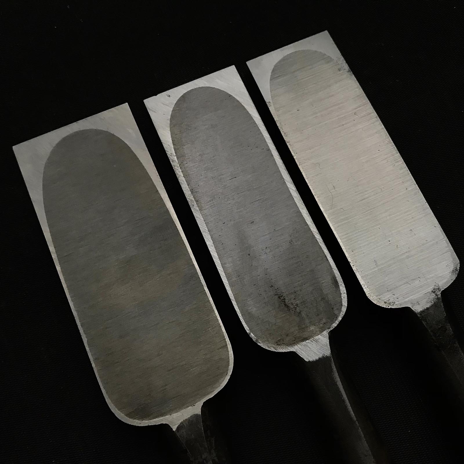 Used Yamahiro Timber chisels by Okayama Takeshi 中古 岡山猛作 山弘 叩鑿 Tatakinomi