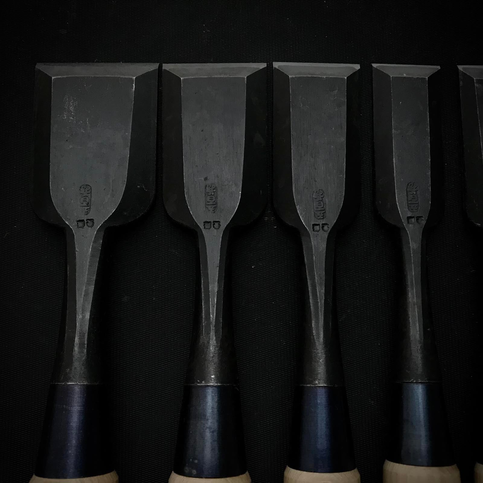 Ioroi Bench chisels set (Oirenomi) 五百蔵作 追入組鑿