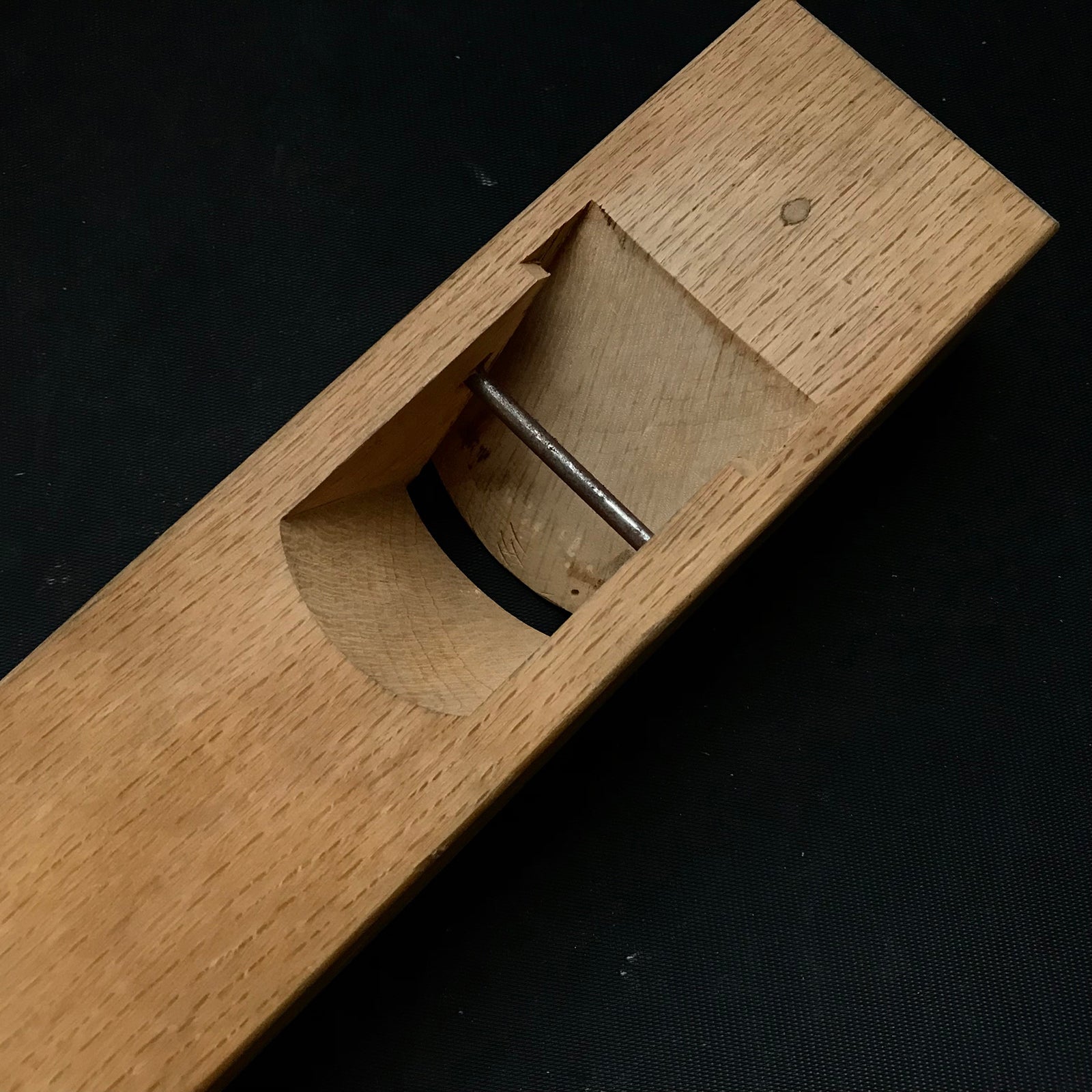 旧蔵長一郎丸鉋(外丸かんな) 掘り出し物 長一外郎丸鉋 42mm