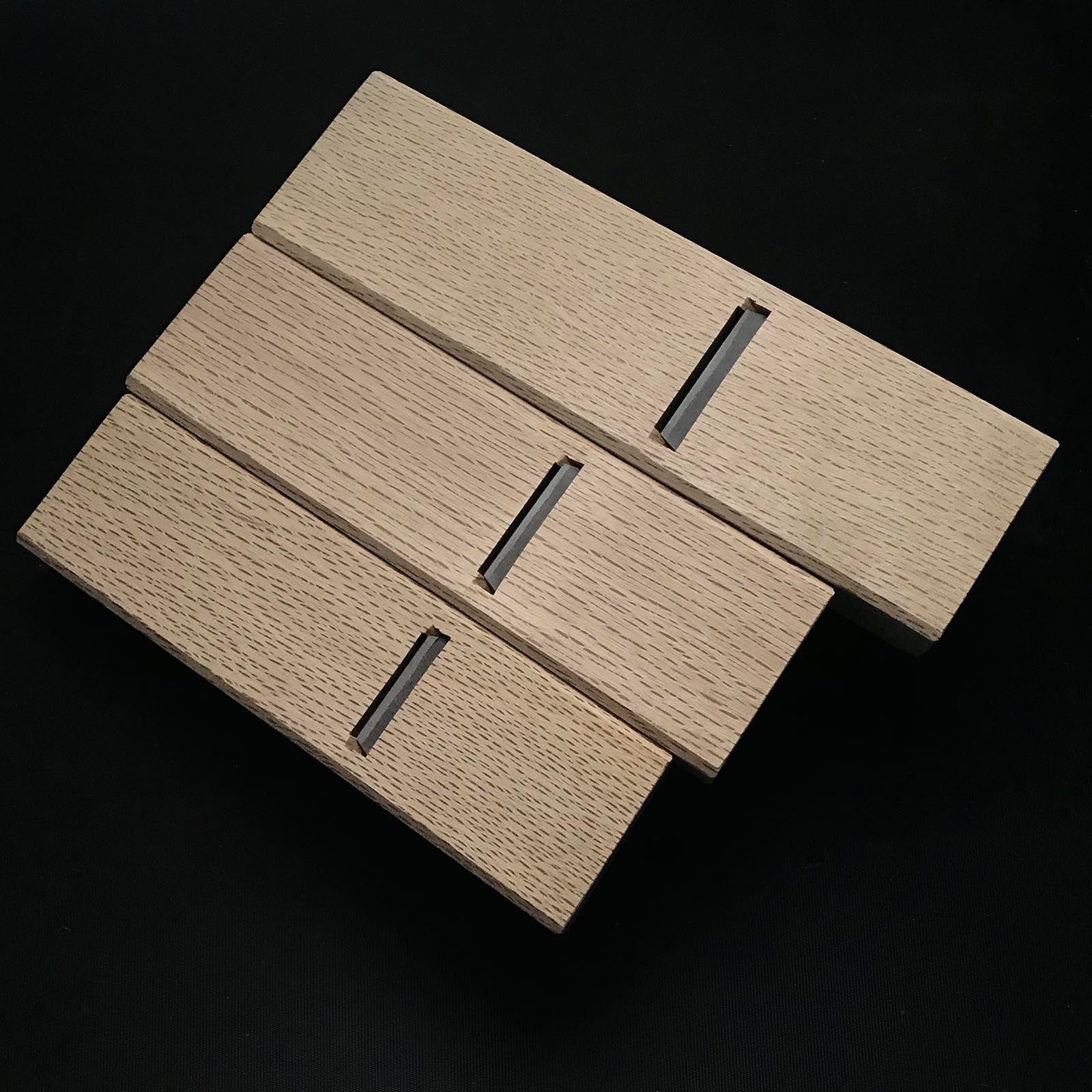 Chisoku Small Plane(Ko-Kanna) by Seisuke Mizuno 水野清介作 知足 小鉋 42,48,54mm