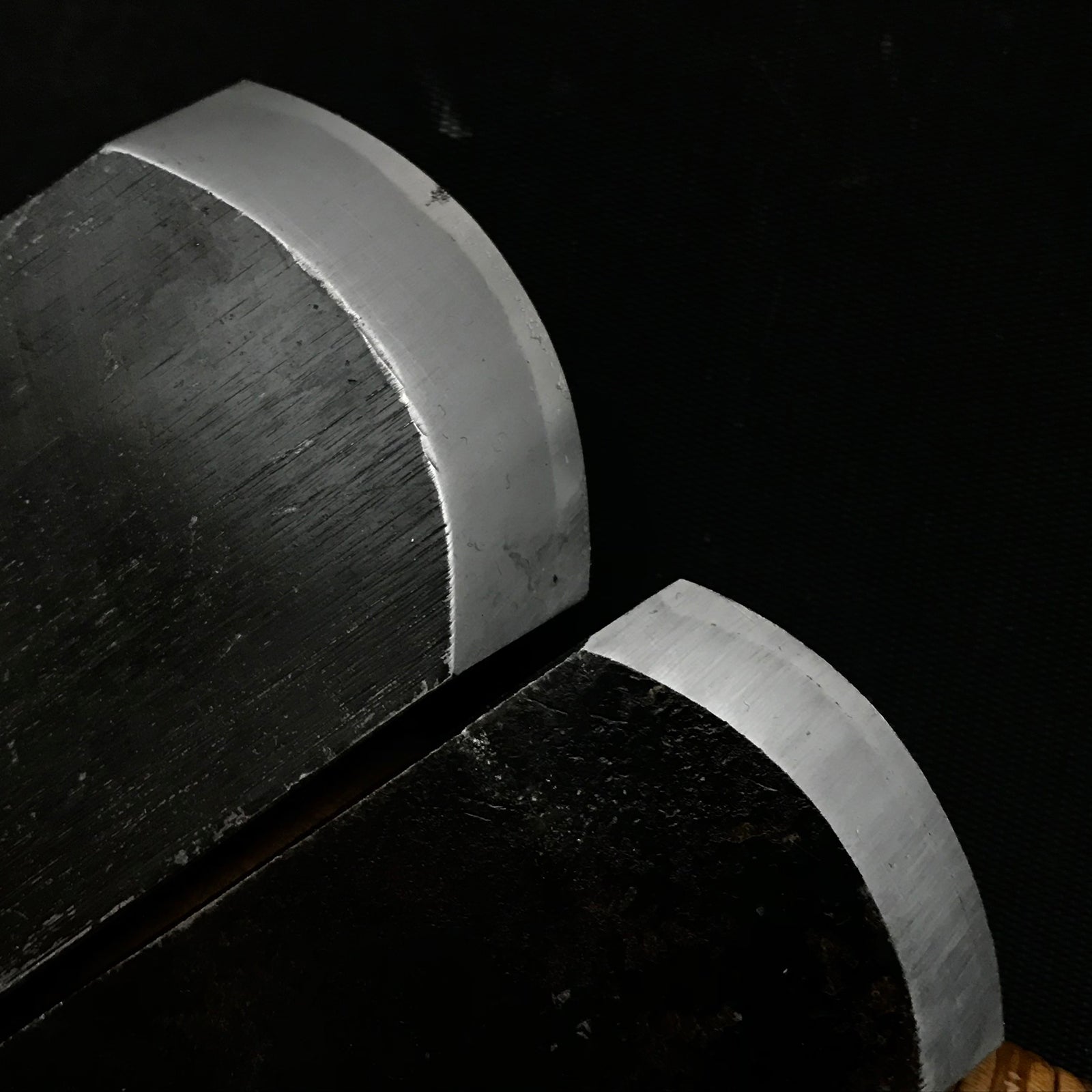 吉高丸鉋(外丸かんな) 青鋼 義隆 外丸鉋 42mm