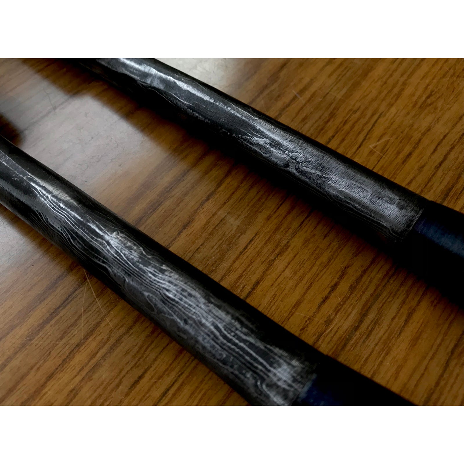 Sukemasa #3 (Third generation) Suminagashi Slick chisels set 三代目助正作 墨流し 本突組鑿 Hon-tsukinomi