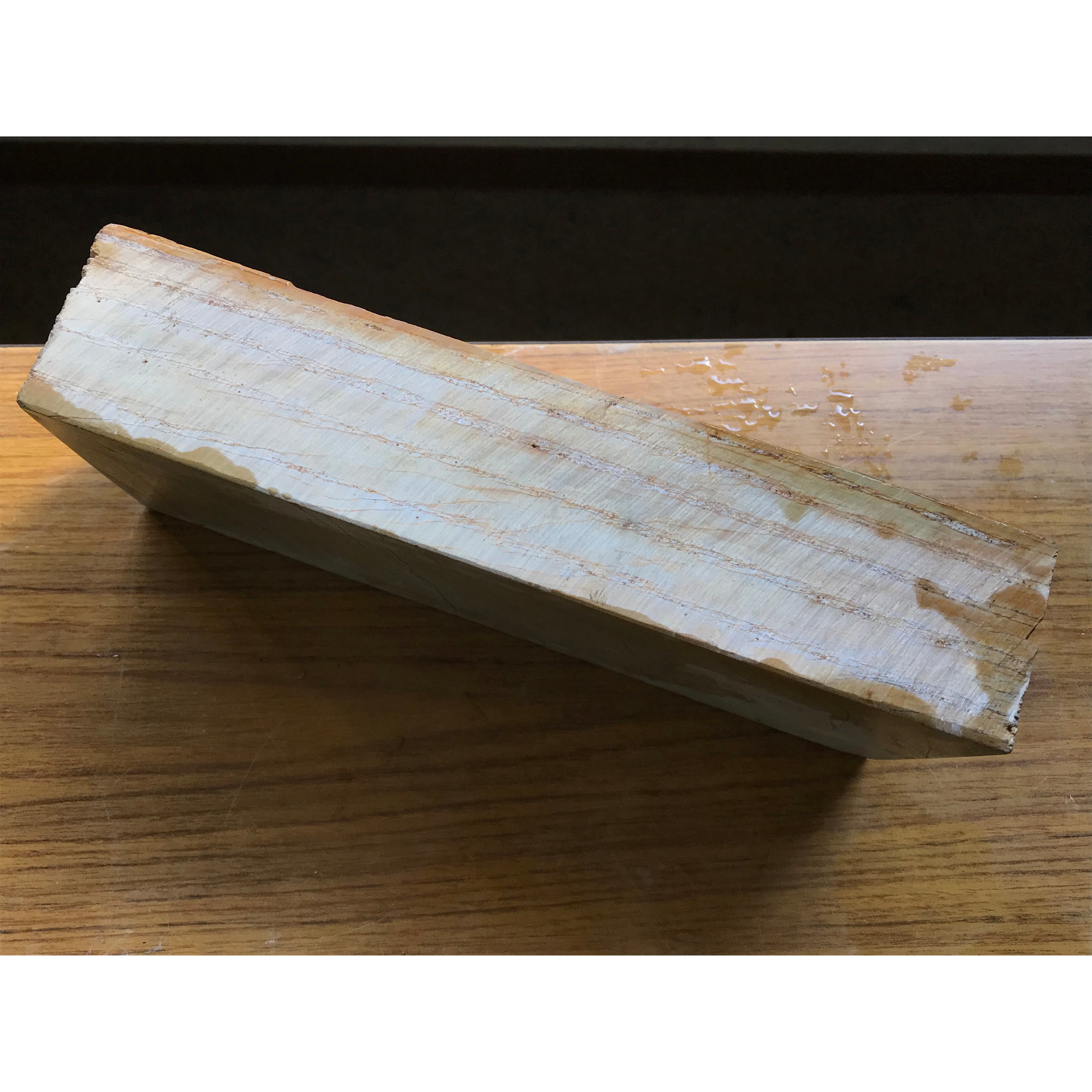 Large Suita #1 Toishi From collection Japanese Natural finishing Stones 蔵出し 山不明 天然仕上げ砥石 白巣板 大判