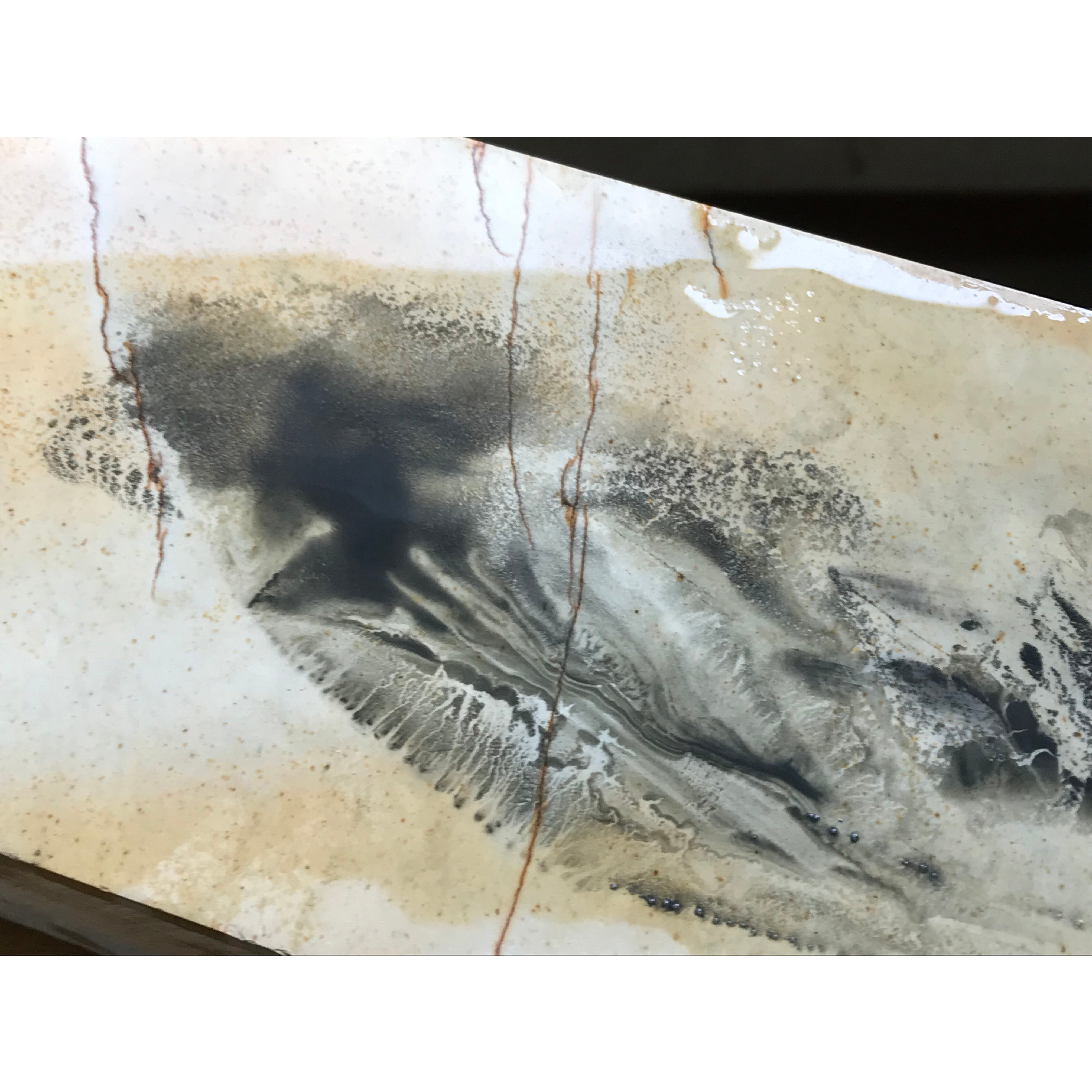 大吹田 #1 砥石 コレクションより 日本の天然仕上砥石 蔵出し 山不明 天然仕上砥石 白巣板 大判