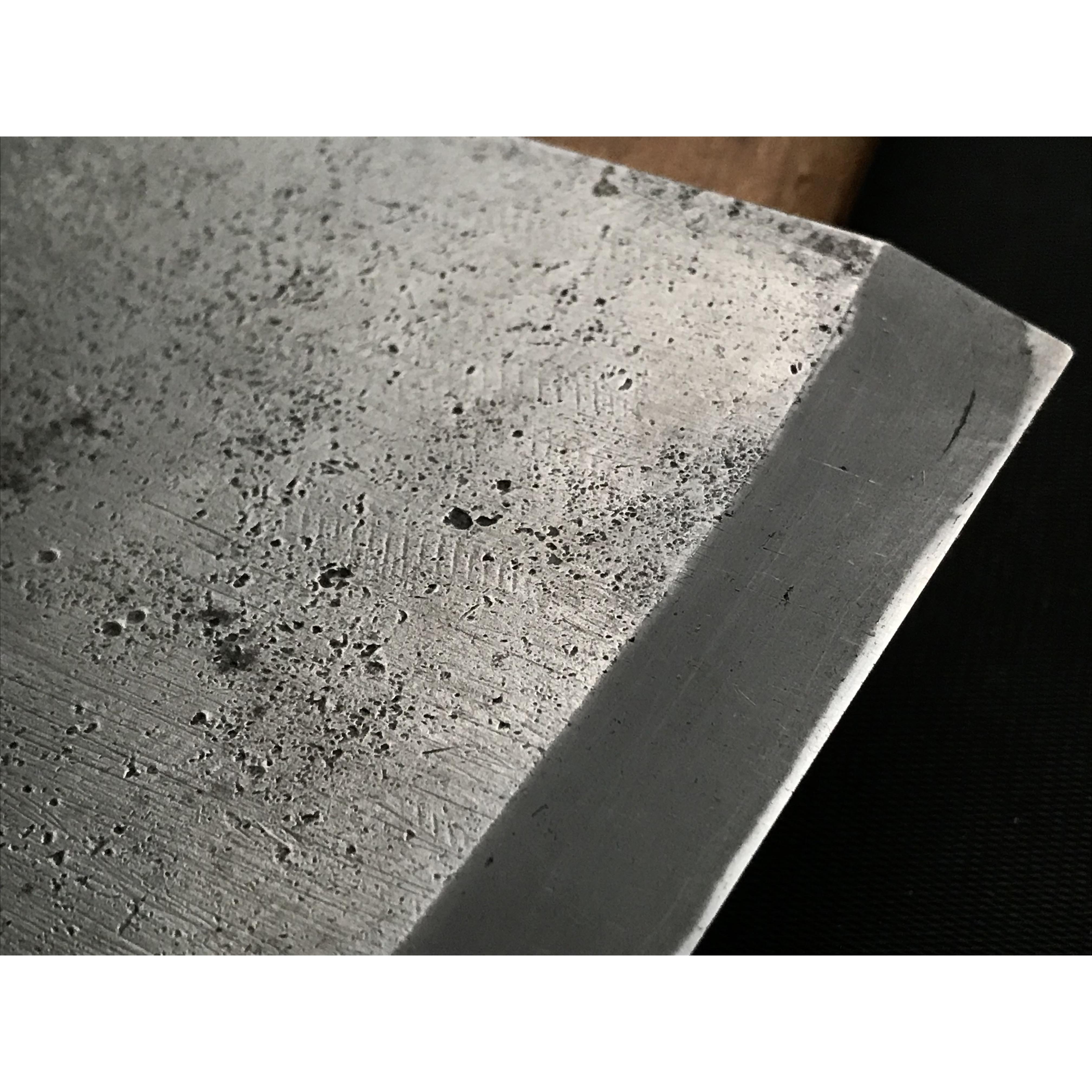 Old stock Azuma Masayoshi Smoothing Plane (Kanna) with thin style blade 掘出し物 東一正芳 仕上げ鉋 和鉄地 薄造 70mm