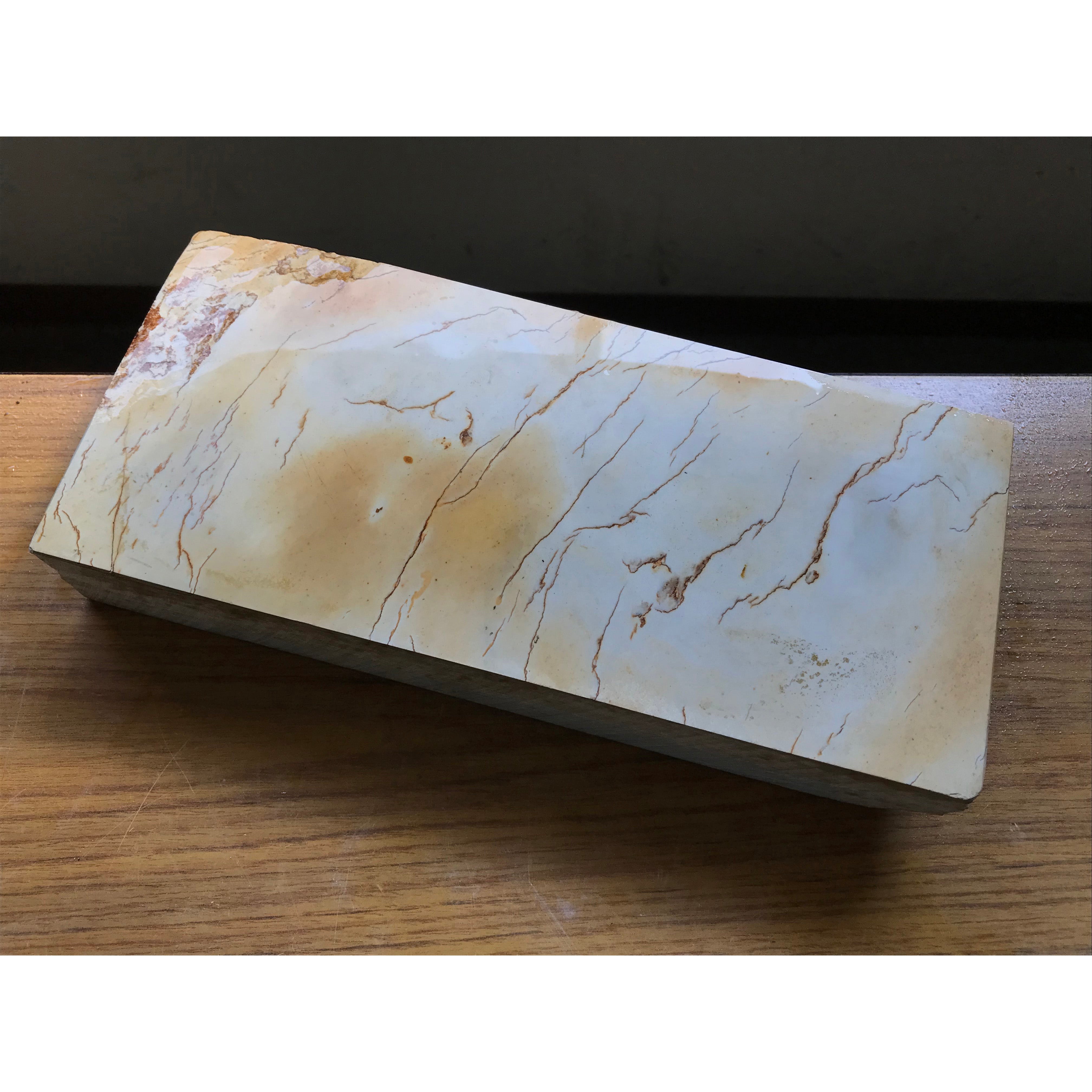 Large Suita #2 Toishi From collection Japanese Natural finishing Stones 蔵出し 山不明 天然仕上げ砥石 白巣板 大判