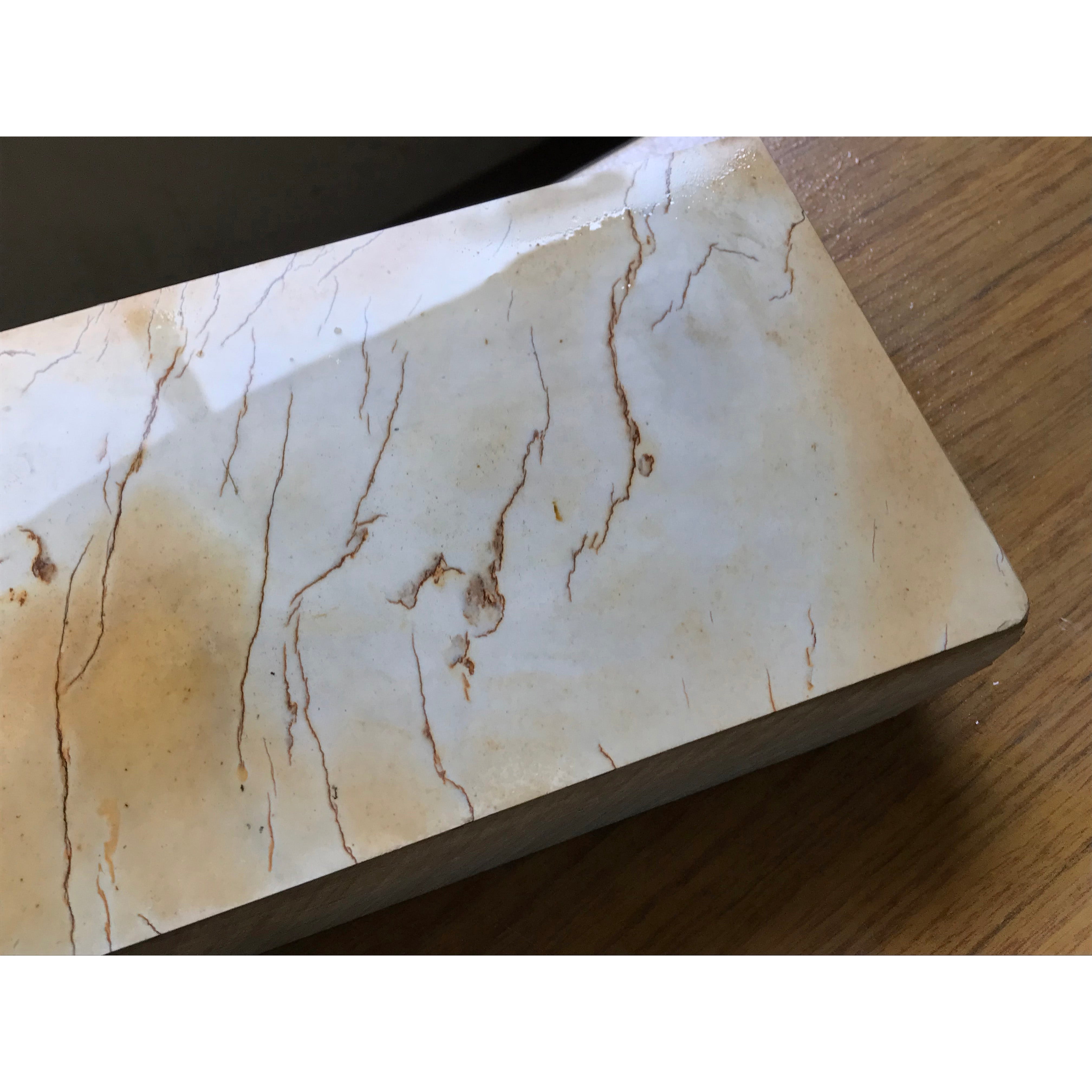 Large Suita #2 Toishi From collection Japanese Natural finishing Stones 蔵出し 山不明 天然仕上げ砥石 白巣板 大判