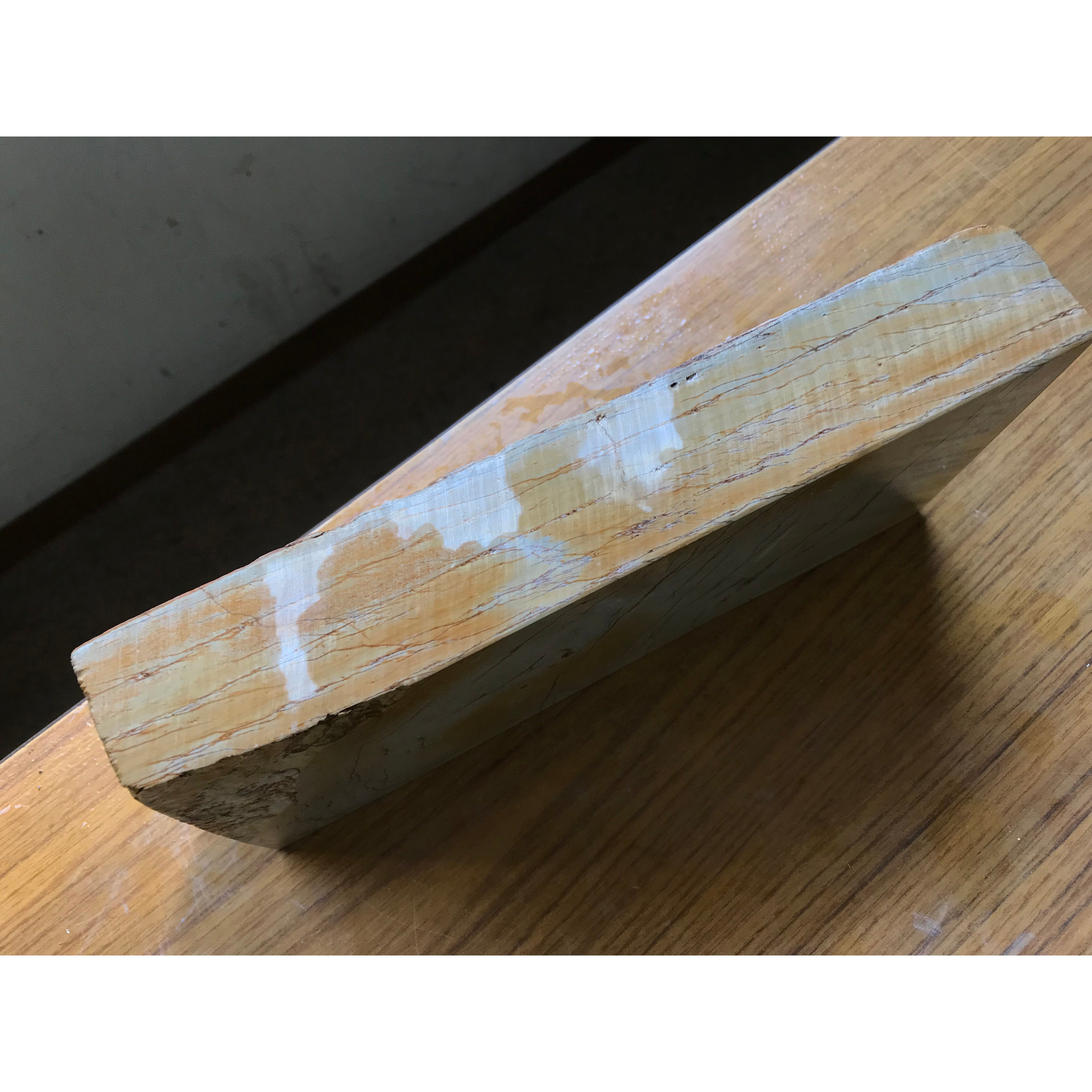 Large Suita #2 Toishi From collection Japanese Natural finishing Stones 蔵出し 山不明 天然仕上げ砥石 白巣板 大判