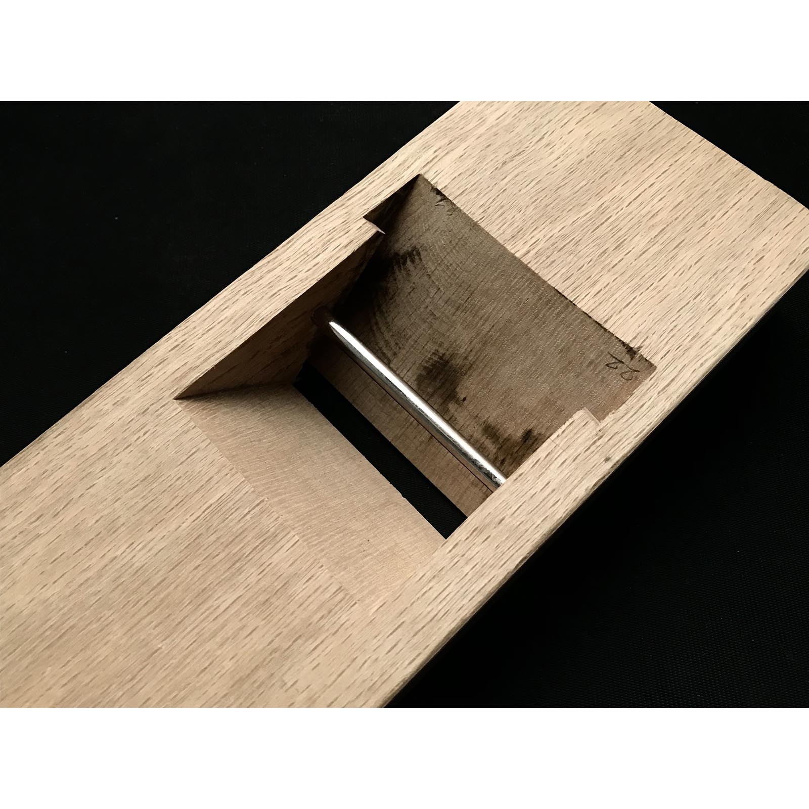 Used Smoothing Plane (Kanna) by Yamakuchi Fusahito 山口房一作 天乃剣 仕上げ鉋 70mm