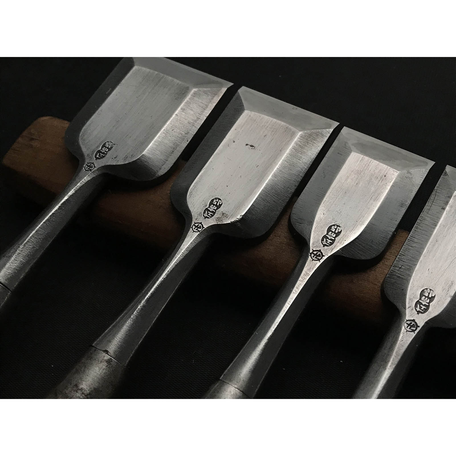 Used Hidari Ichihiro Bench chisels set 中古 左市弘 追入組鑿 Oirenomi