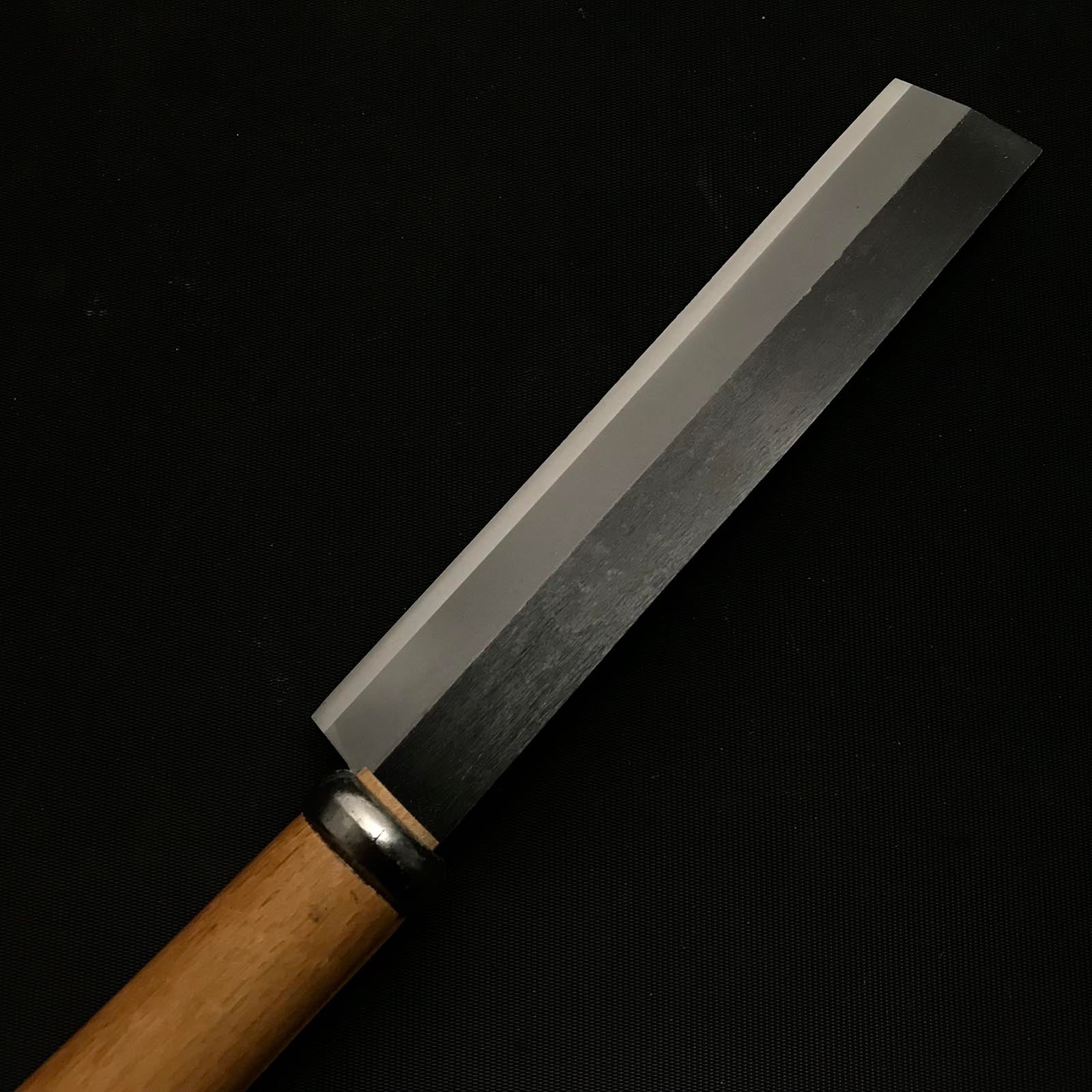 Shigehiro Bamboo Nata Knife with Double edged 重広 竹割り鉈 170mm