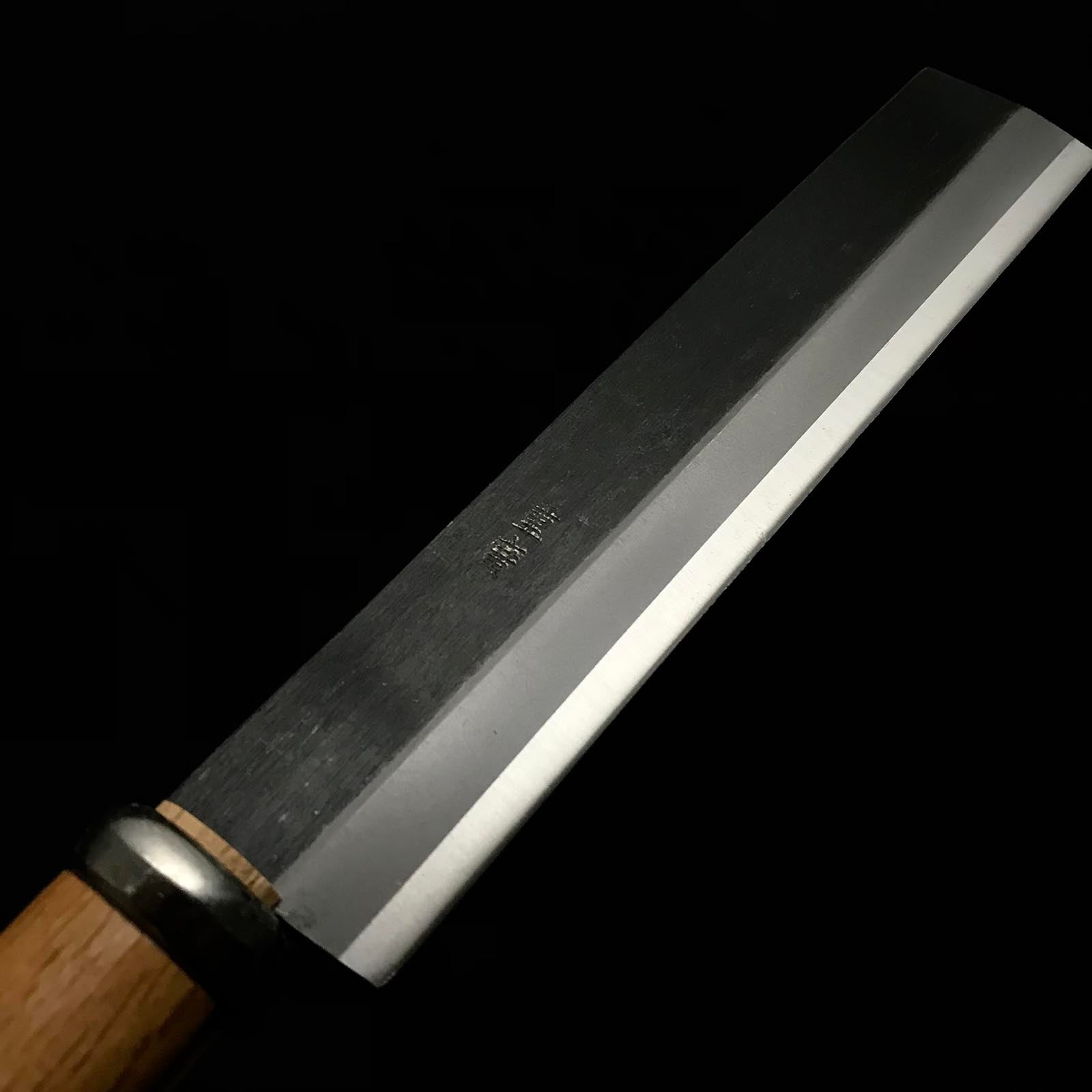 Shigehiro Bamboo Nata Knife with Double edged 重広 竹割り鉈 170mm