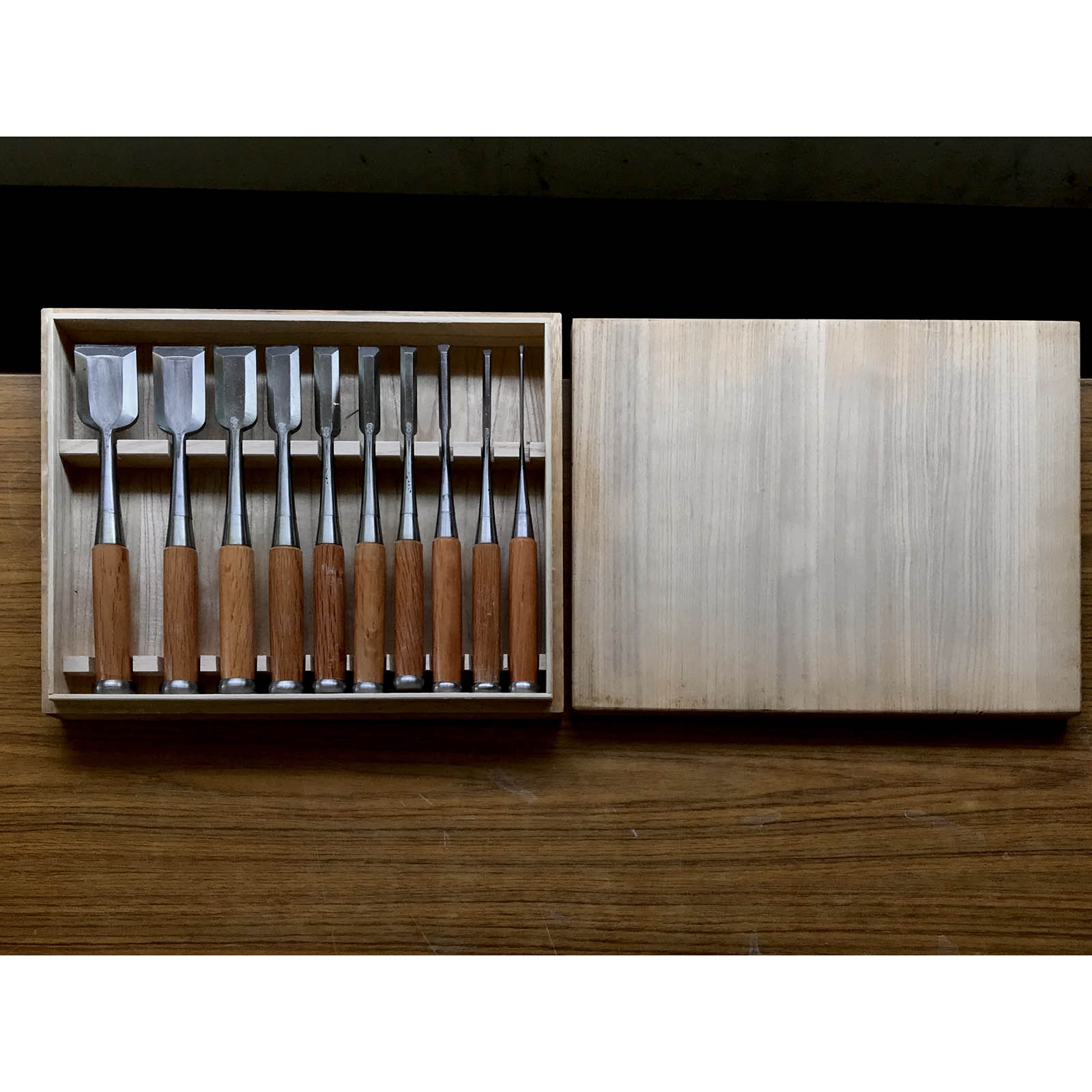 旧株 秀政 長首ノミセット 掘り出し物 秀正 首長追入組鑿 おいれのみ