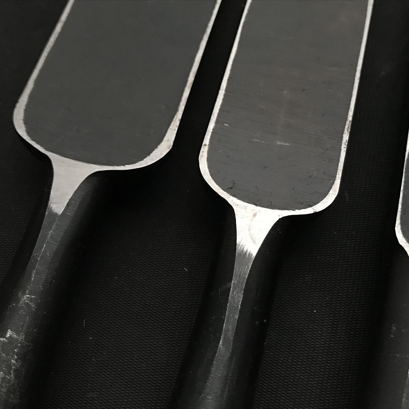 Old stock Kazuhiro Timber chisels by Endou Kazuo 掘出し物 遠藤一雄氏 かず弘 叩鑿 Tatakinomi