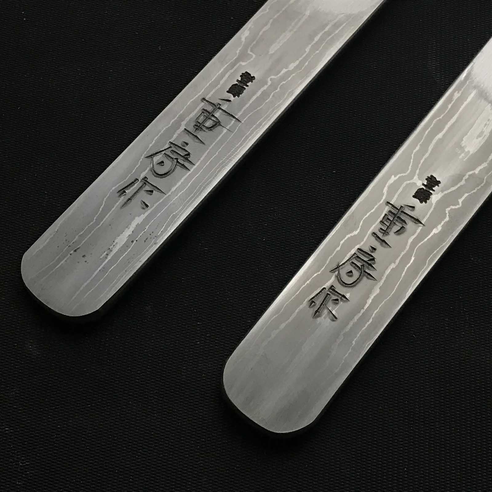 Shigefusa 重房作 | Kiridashi Knives 切出し小刀 | Kitaechi 鍛地 | 七分 | Left&Right 左右組