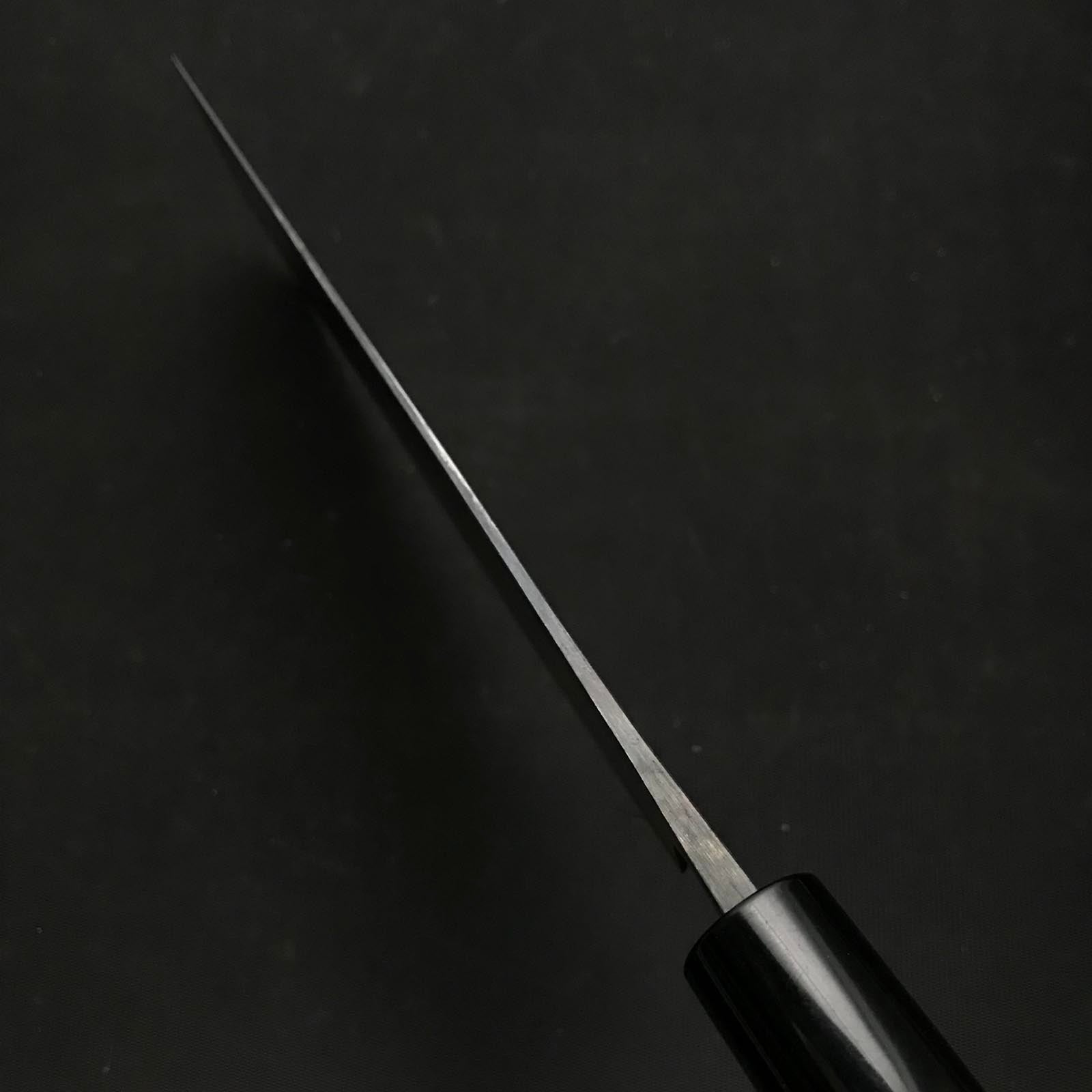 Old stock Hirotomo Nakiri Bocho with blue steel 掘出し物 廣朋作 菜切包丁 青紙鋼 165mm