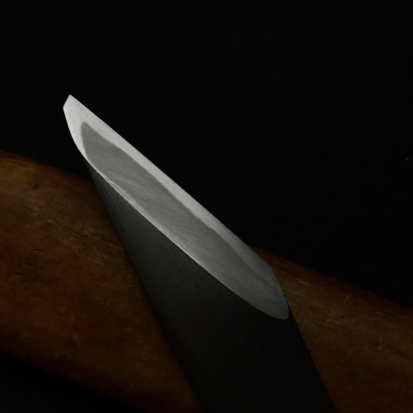 Bamboo Kiridashi Knives by Kunikei 3rd Right hand 三代目国慶作 竹節 切出し小刀 右