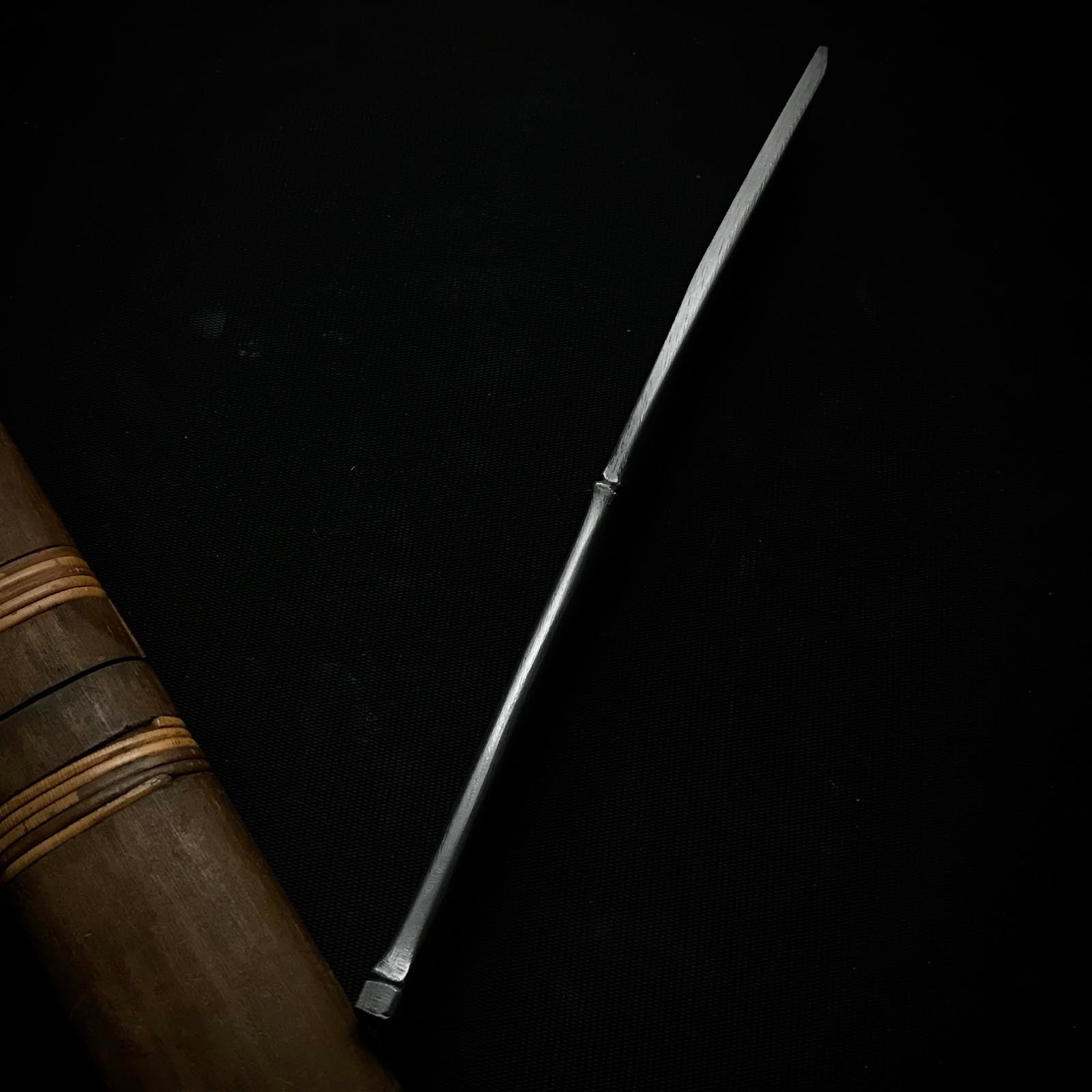 Bamboo Kiridashi Knives by Kunikei 3rd Right hand 三代目国慶作 竹節 切出し小刀 右