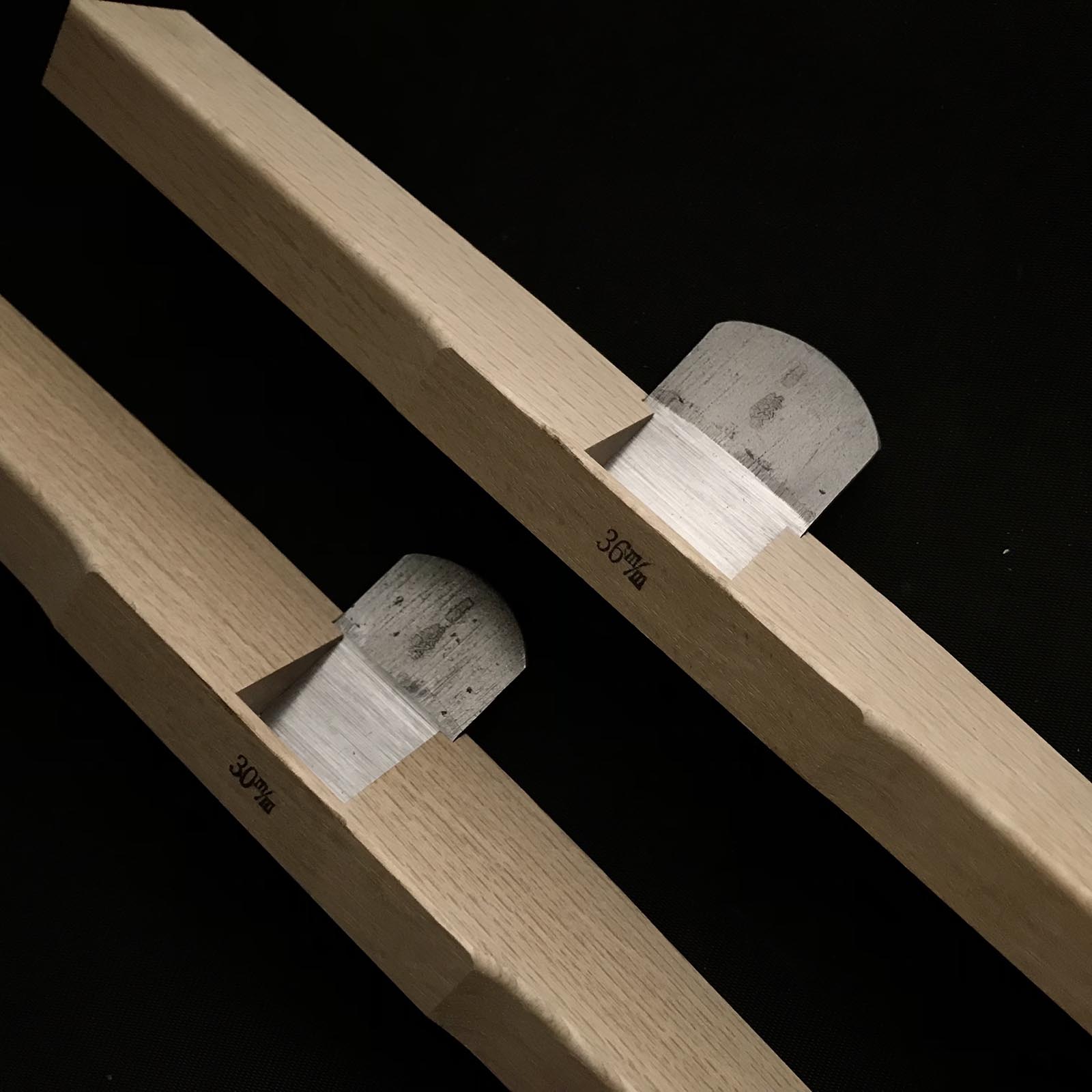 Yoshitaka Spokeshave Plane Wiht Blue Steel 義隆 南京鉋 青紙鋼 36,30mm Nankin Kanna